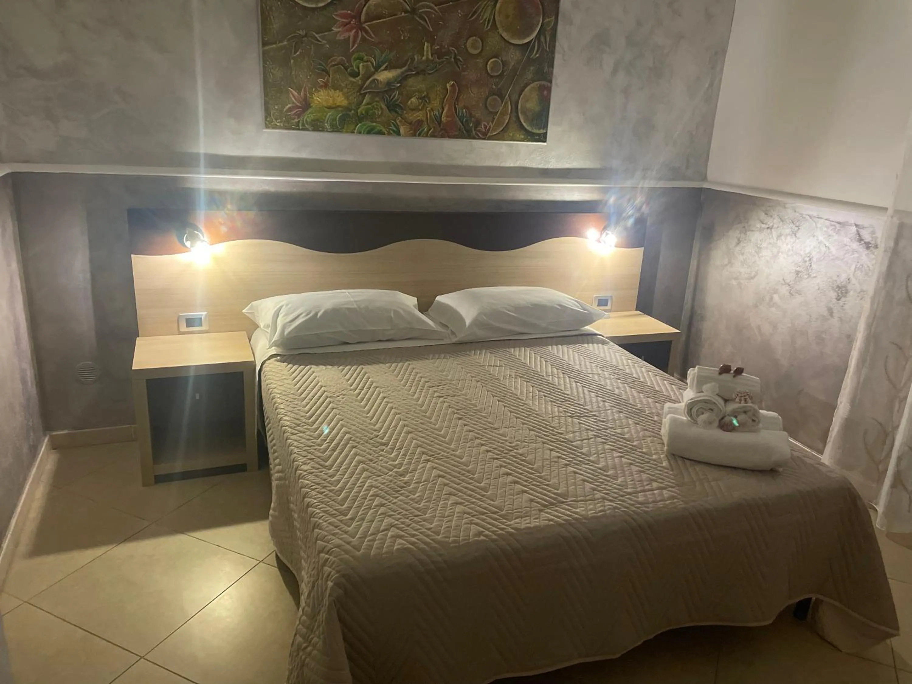 Bed in Bed and breakfast KALE '