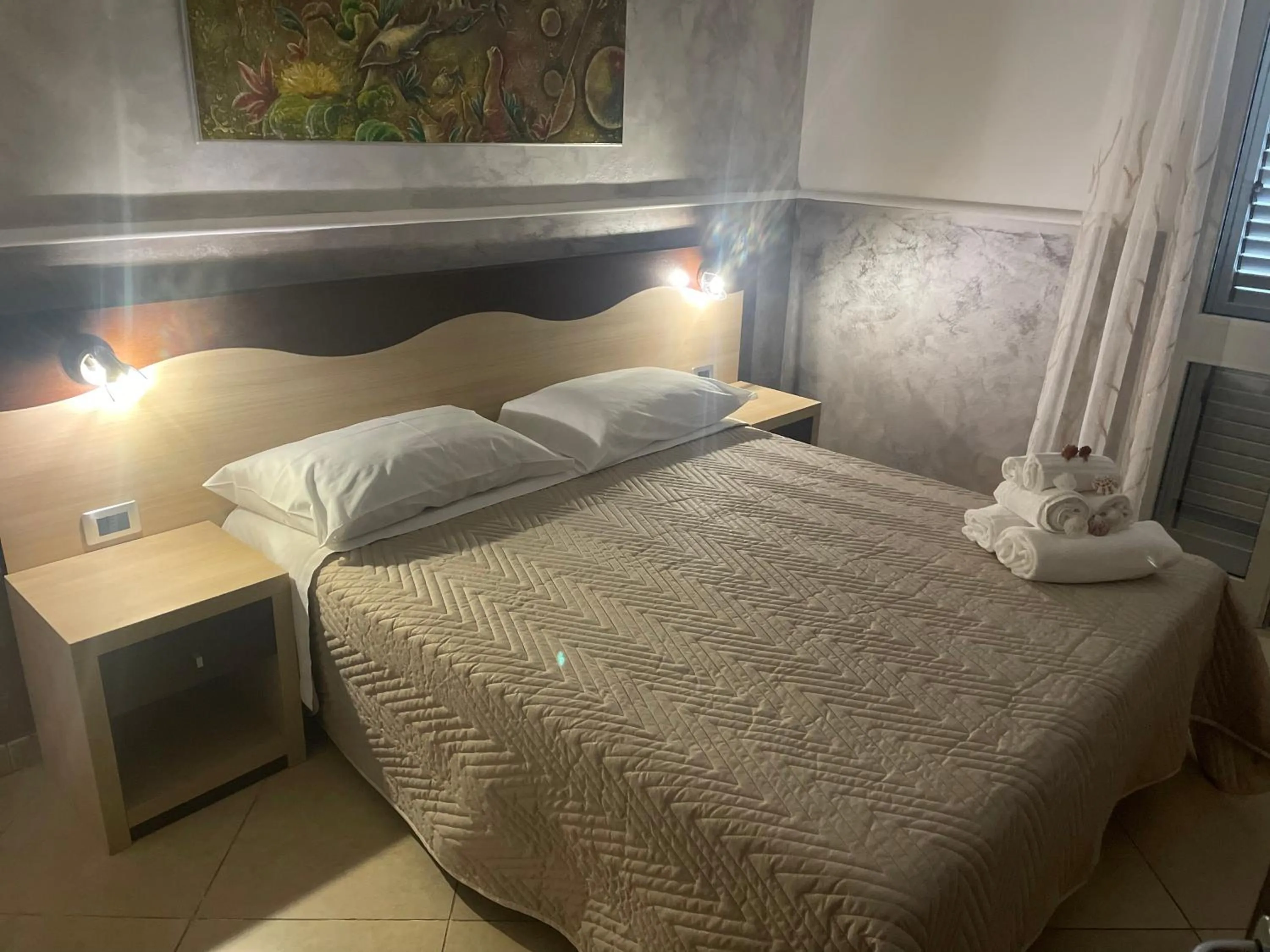 Bed in Bed and breakfast KALE '