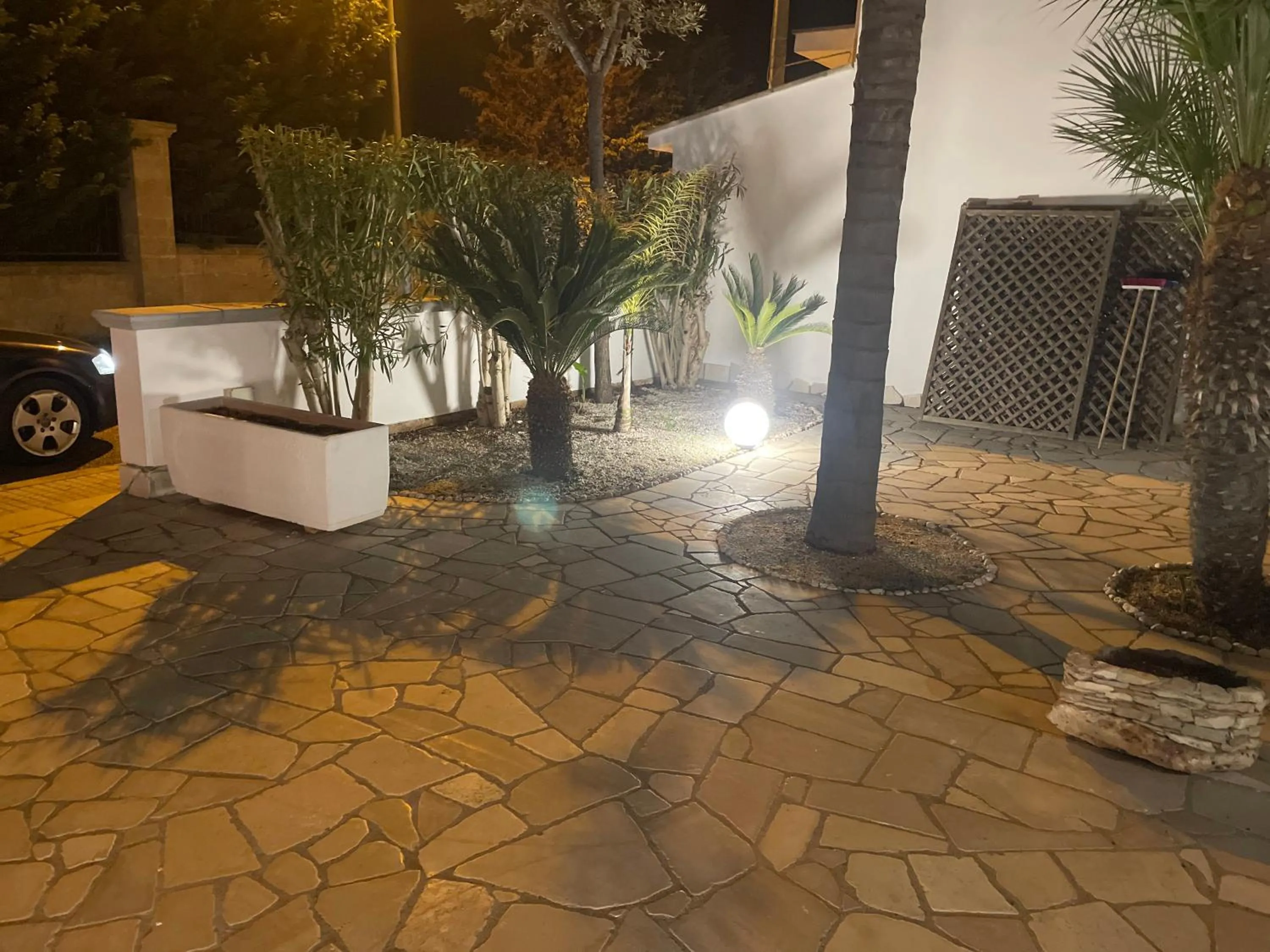 Garden in Bed and breakfast KALE '