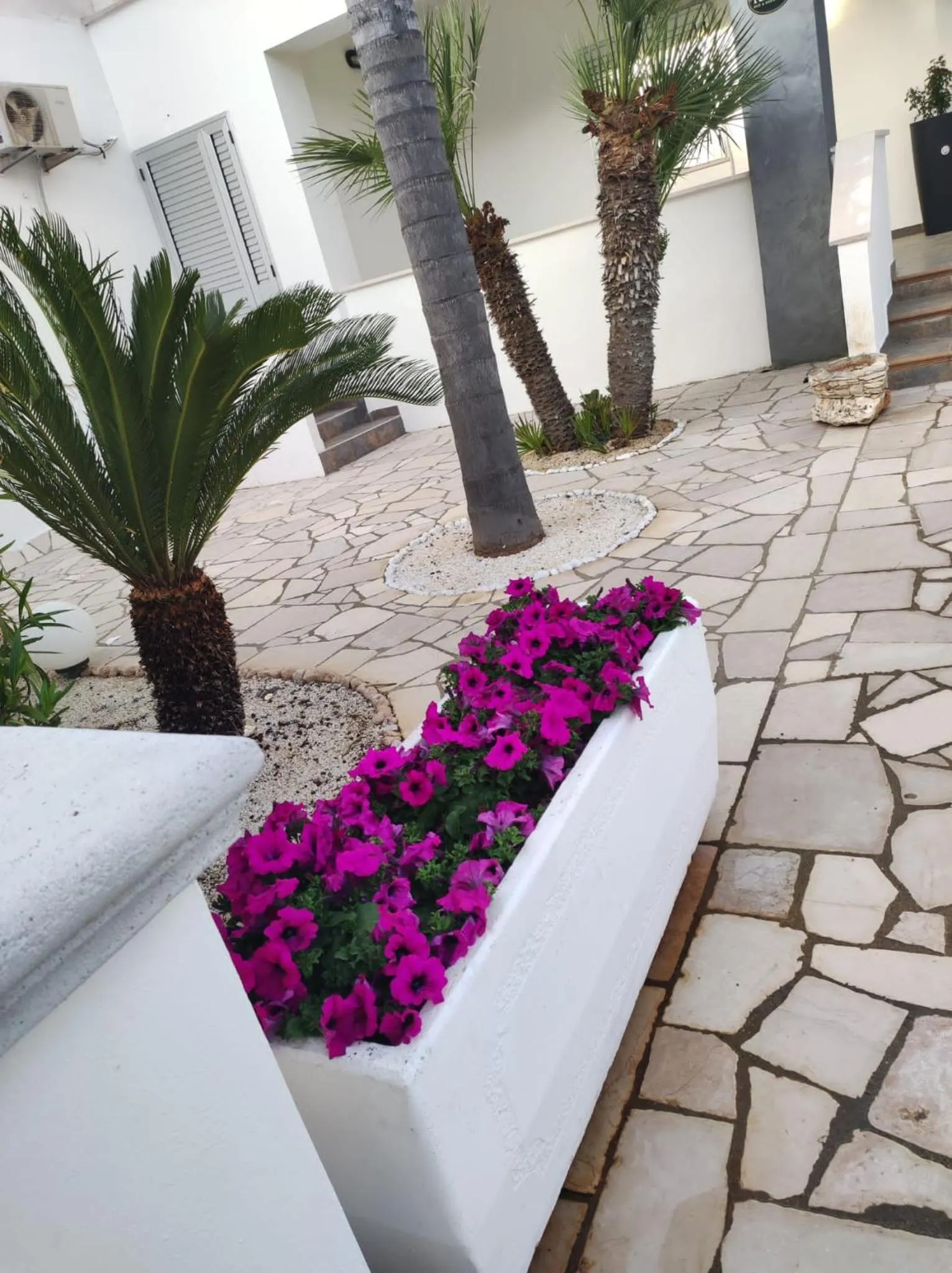 Garden in Bed and breakfast KALE '