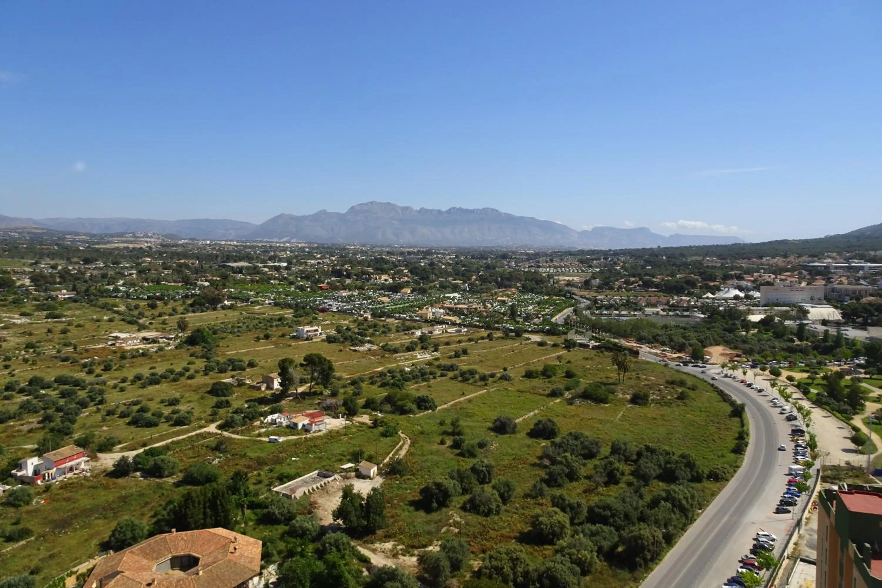 Bird's eye view in Evamar Apartments