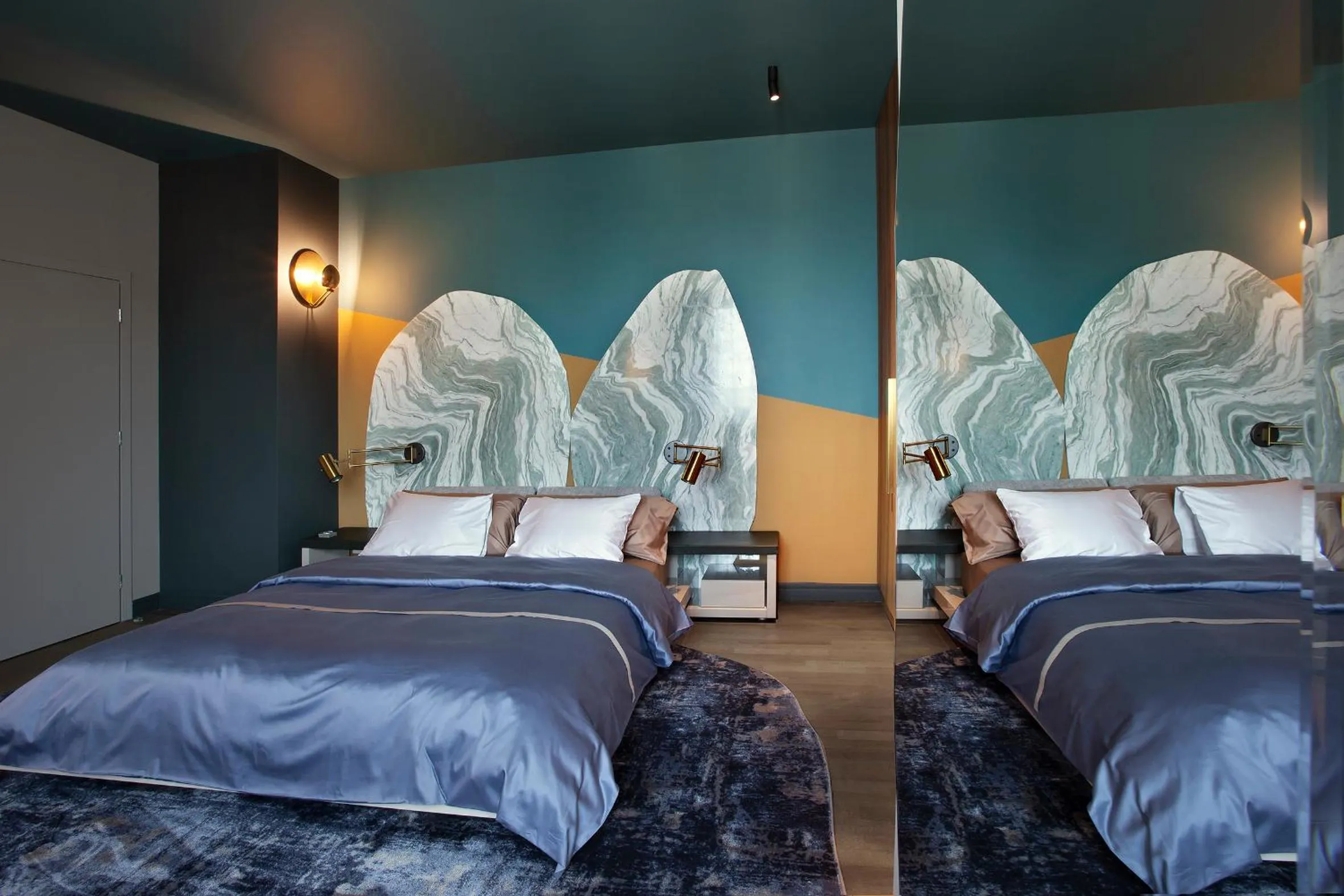 Bedroom, Bed in Room 12