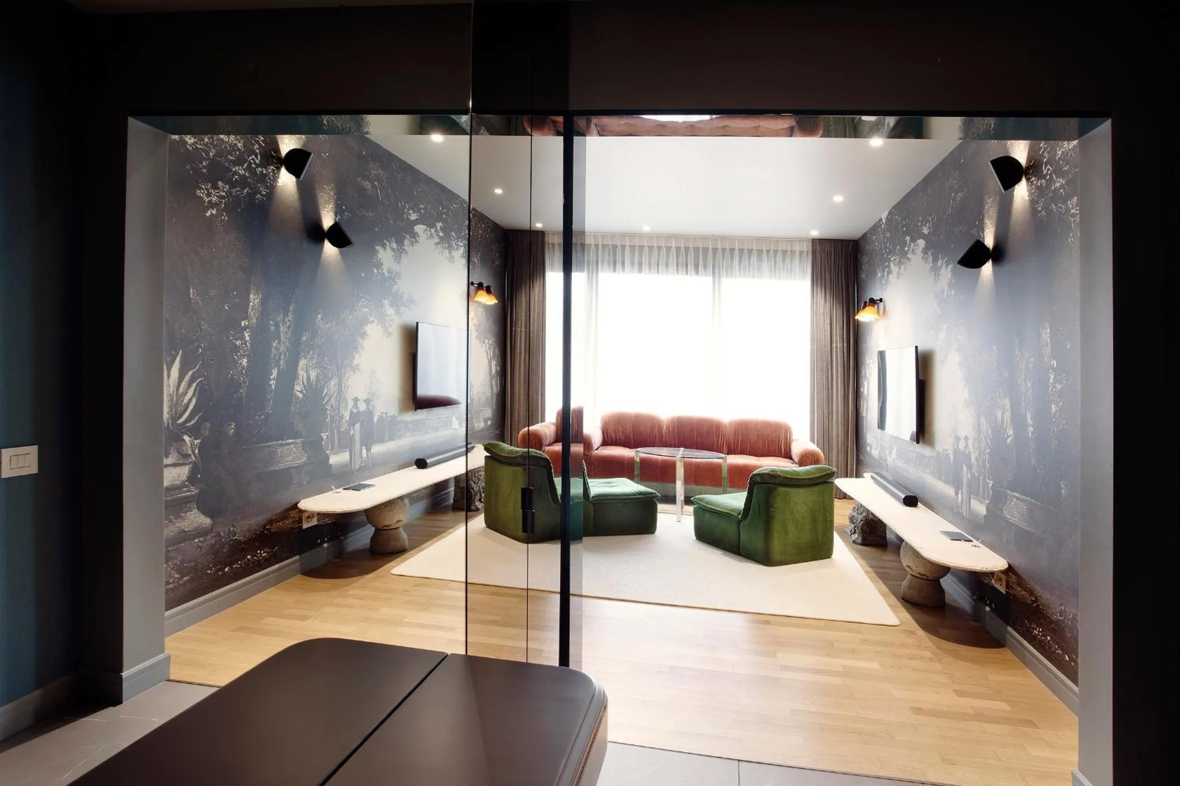 Living room in Room 12