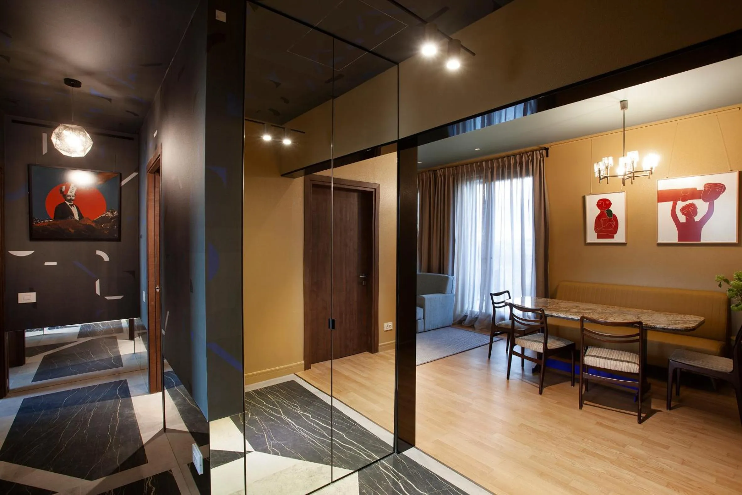 Seating area in Room 12