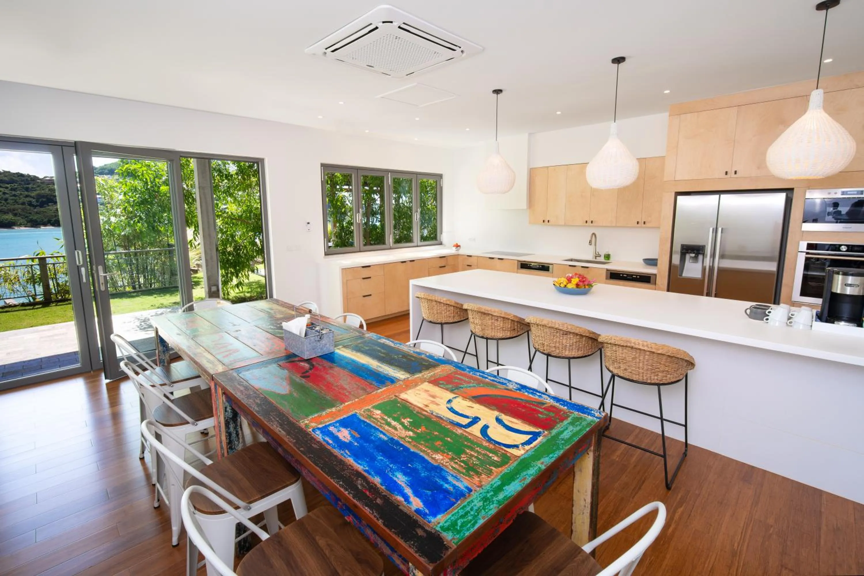 kitchen in Villa Kaya