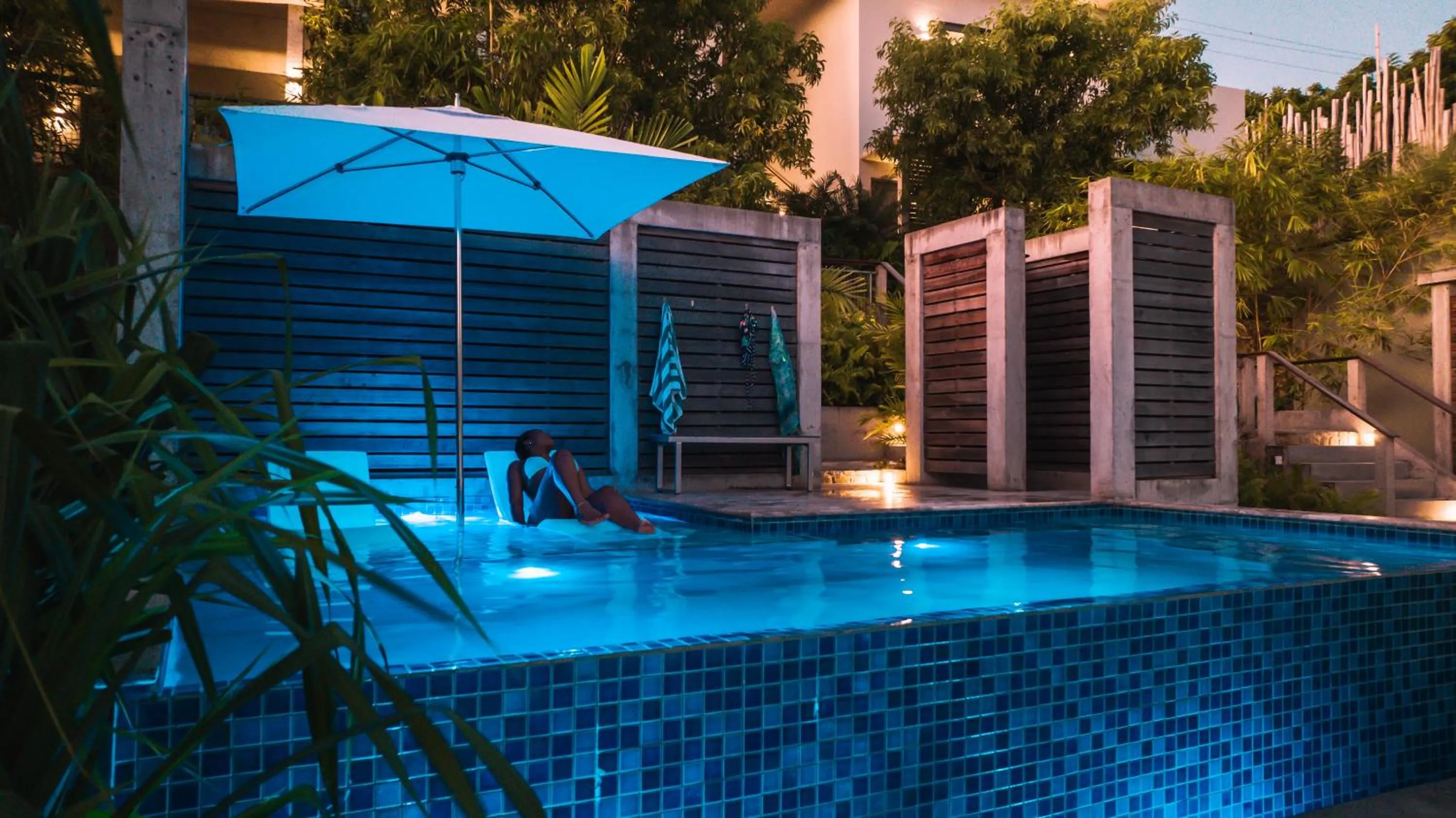 Swimming pool in Villa Kaya