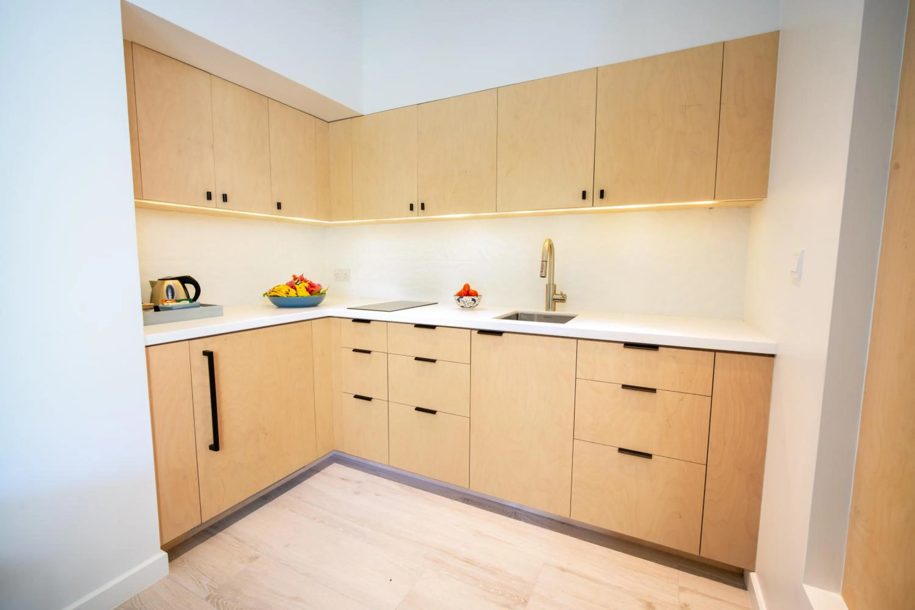 Kitchen or kitchenette in Villa Kaya