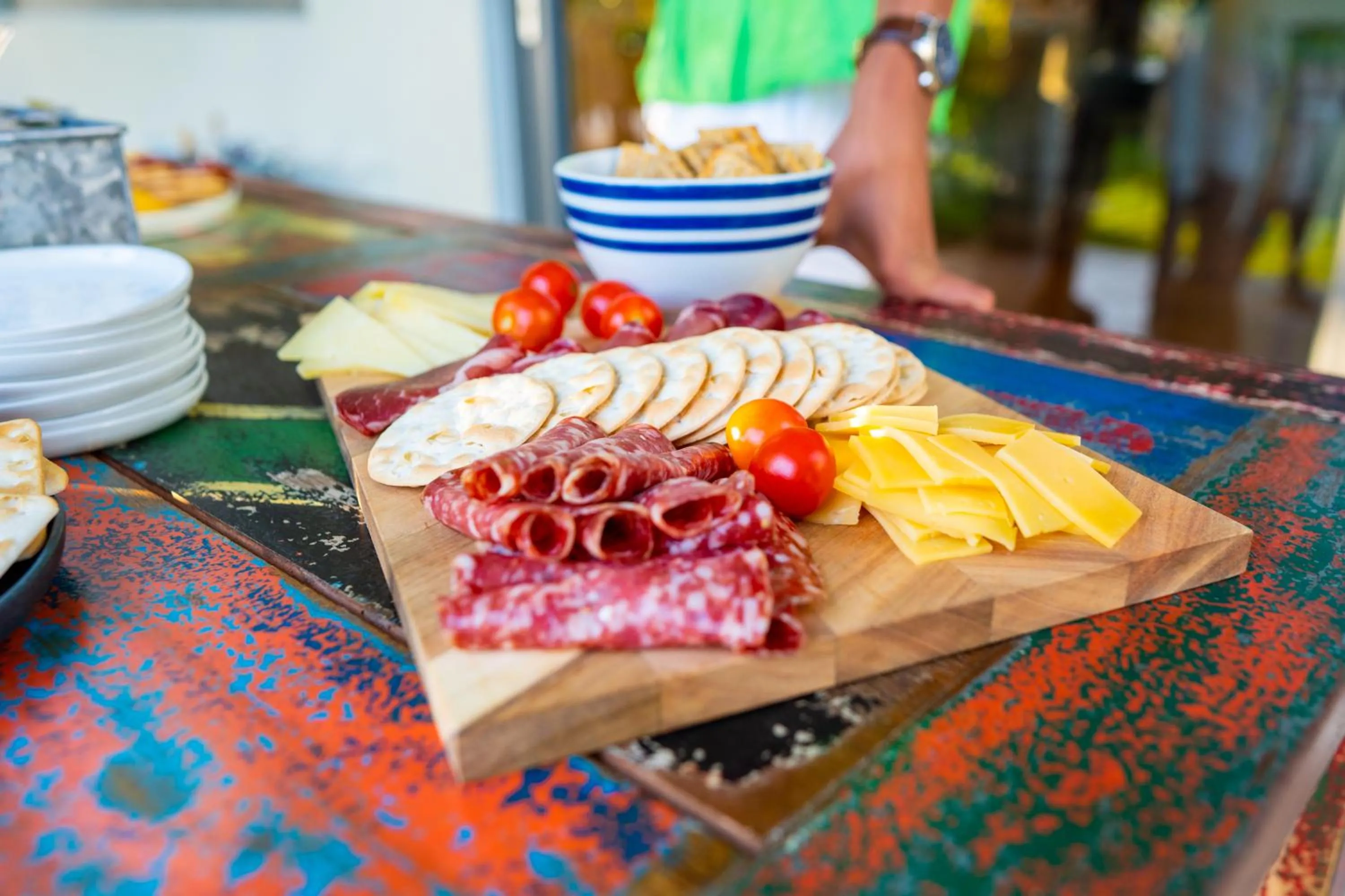 Food close-up in Villa Kaya