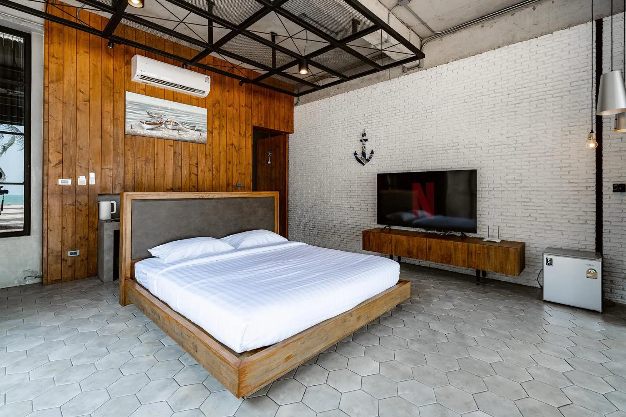 Bedroom, Bed in The Bloc @ Sea