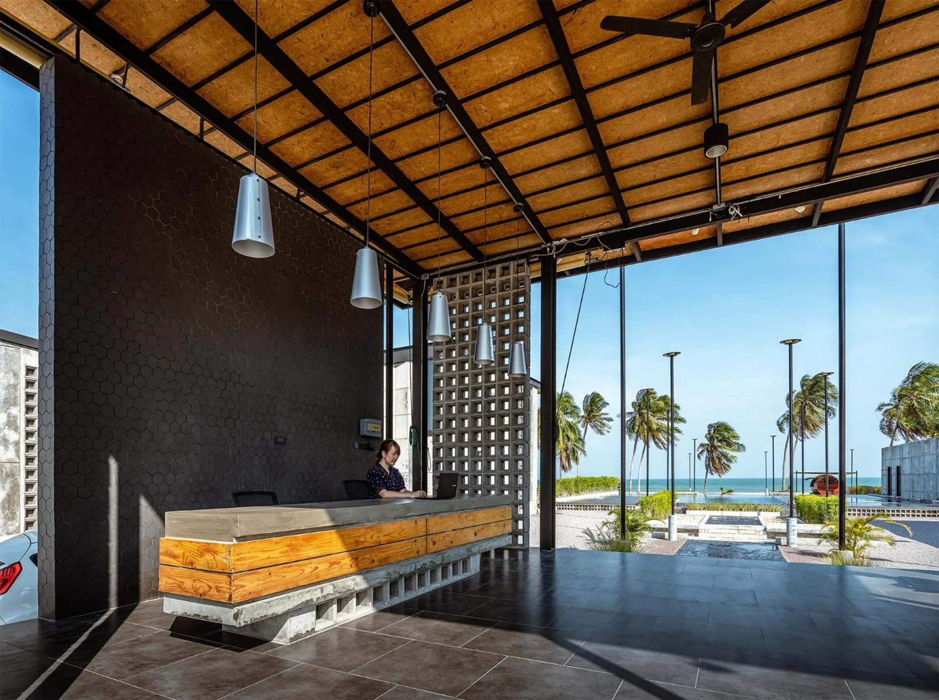 Lobby or reception in The Bloc @ Sea