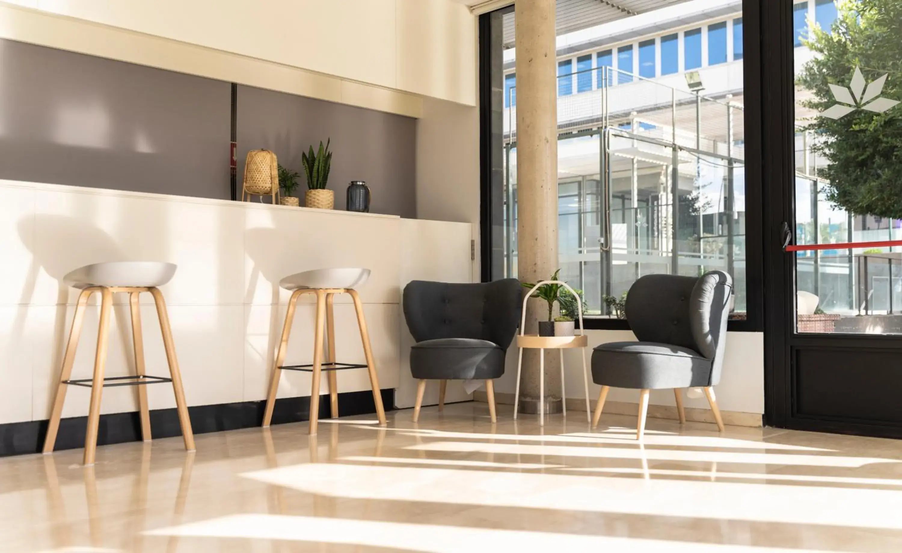 Living room in AZZ Valencia Táctica Hotel Living room in AZZ Valencia Táctica Hotel