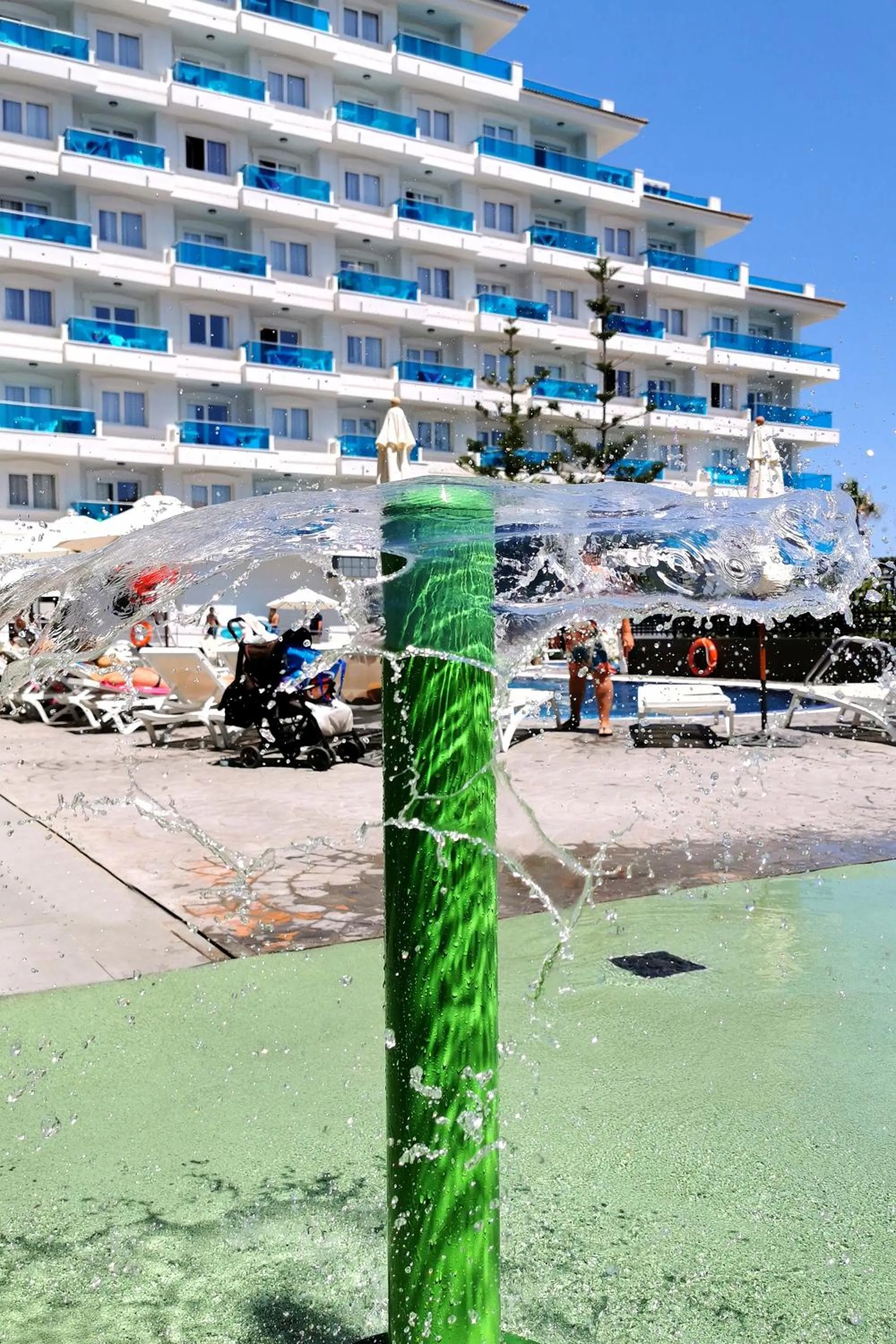 Area and facilities in Hotel Acuazul