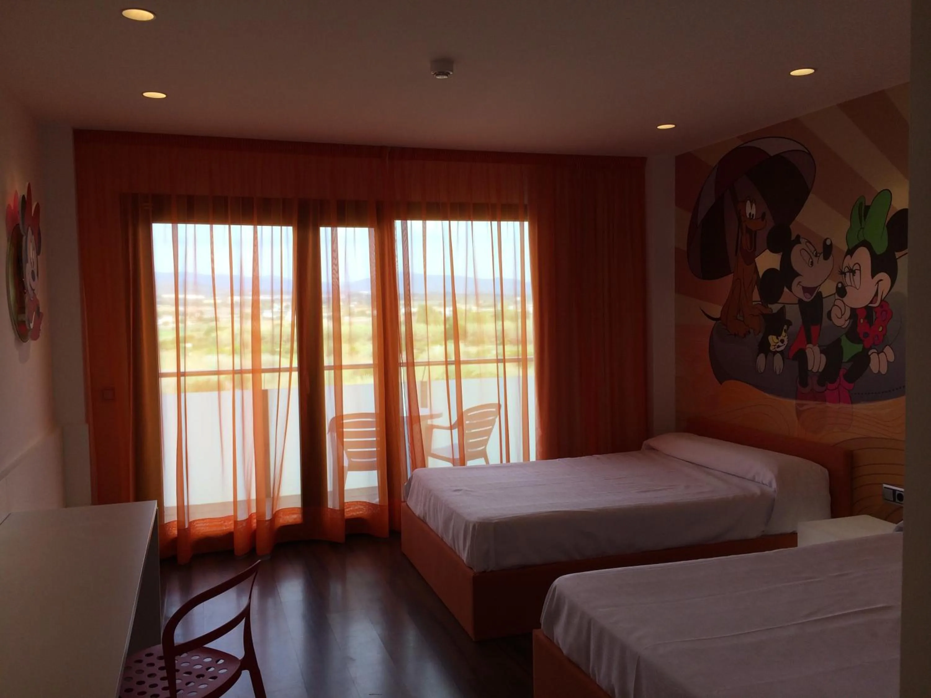 Bed in Hotel Acuazul