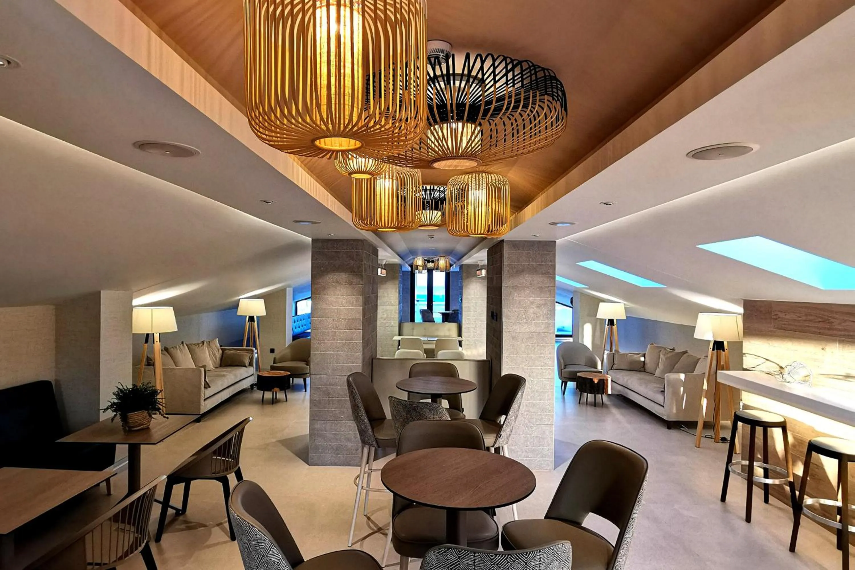 Lounge or bar in Hotel Acuazul