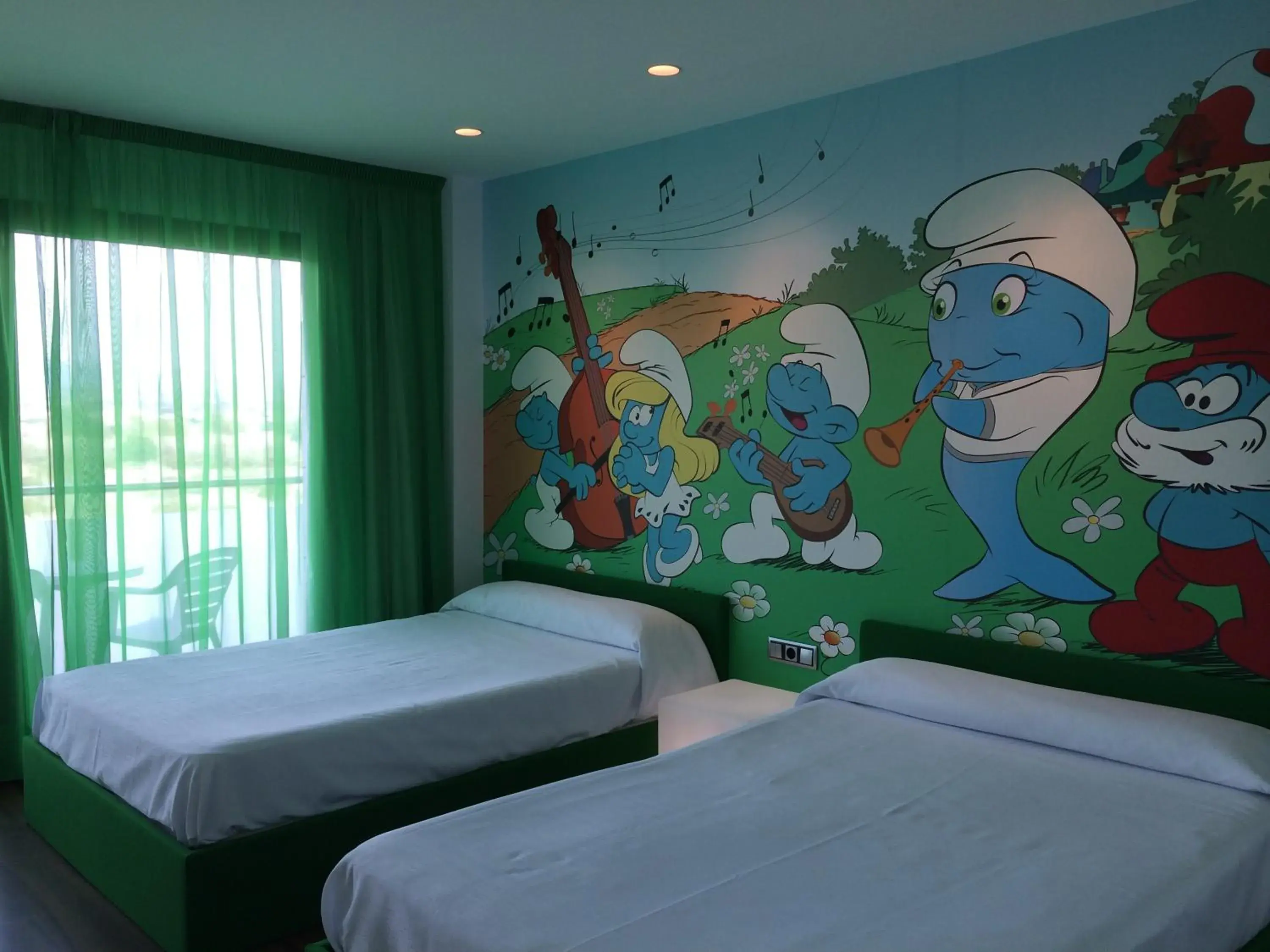 Bed in Hotel Acuazul Bed in Hotel Acuazul