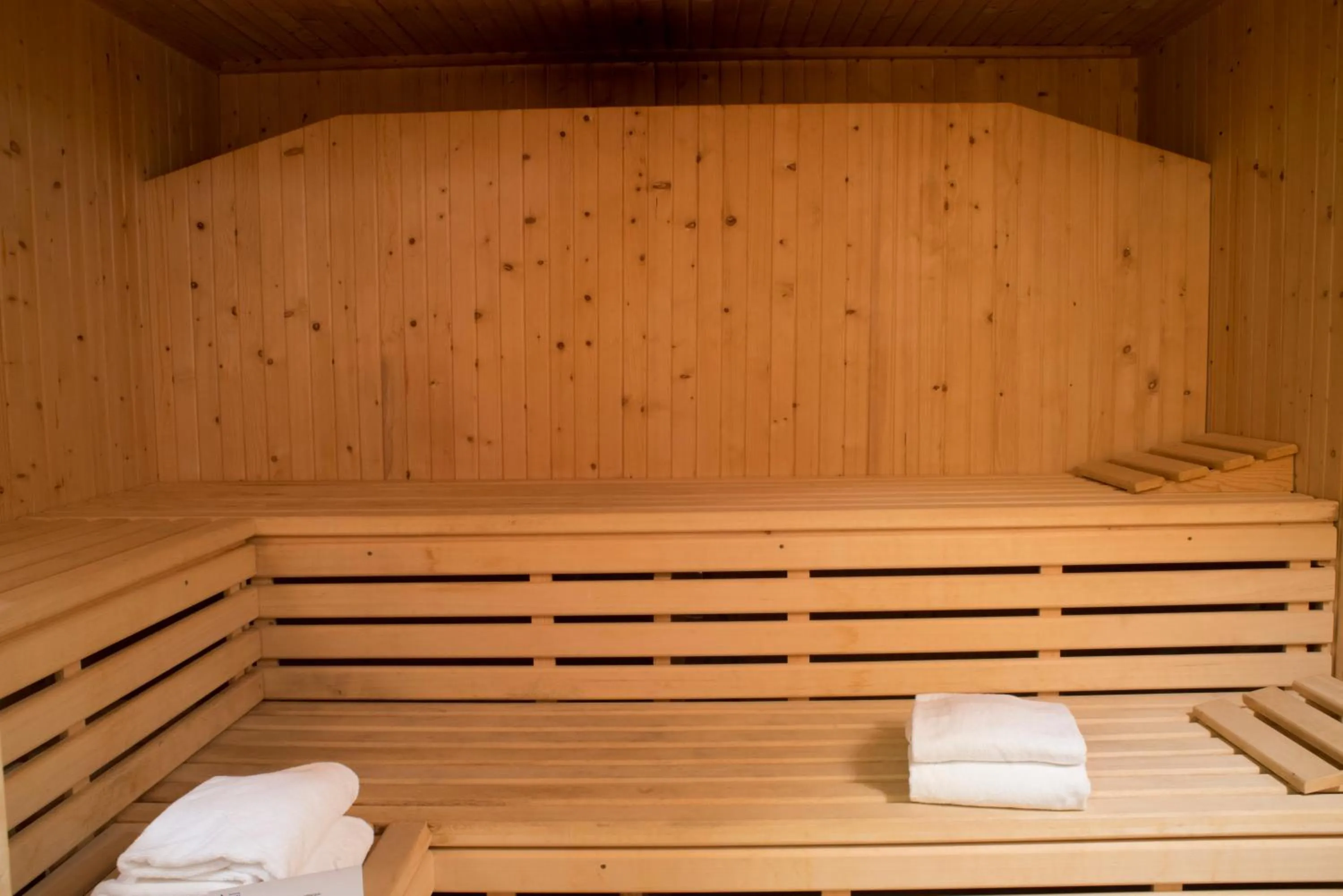 Sauna in Aparthotel Acualandia