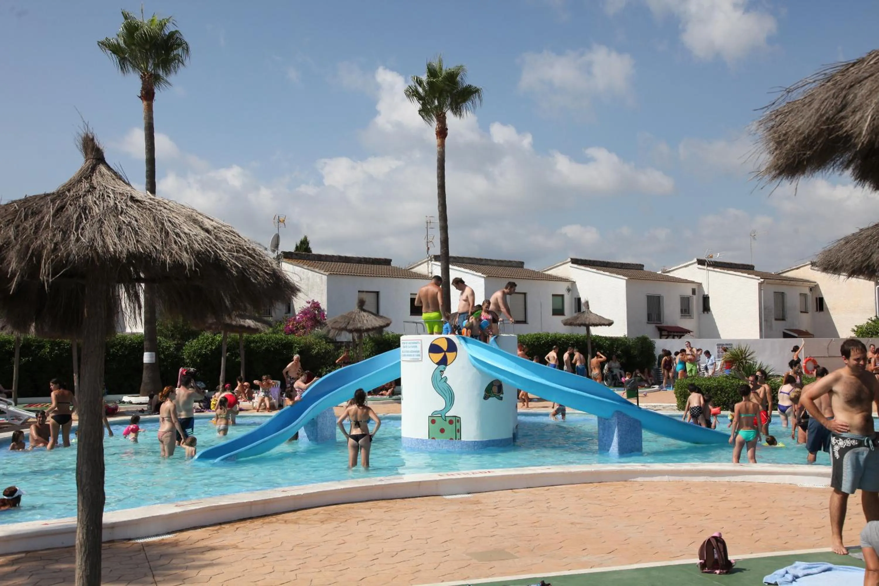 Aqua park in Aparthotel Acualandia