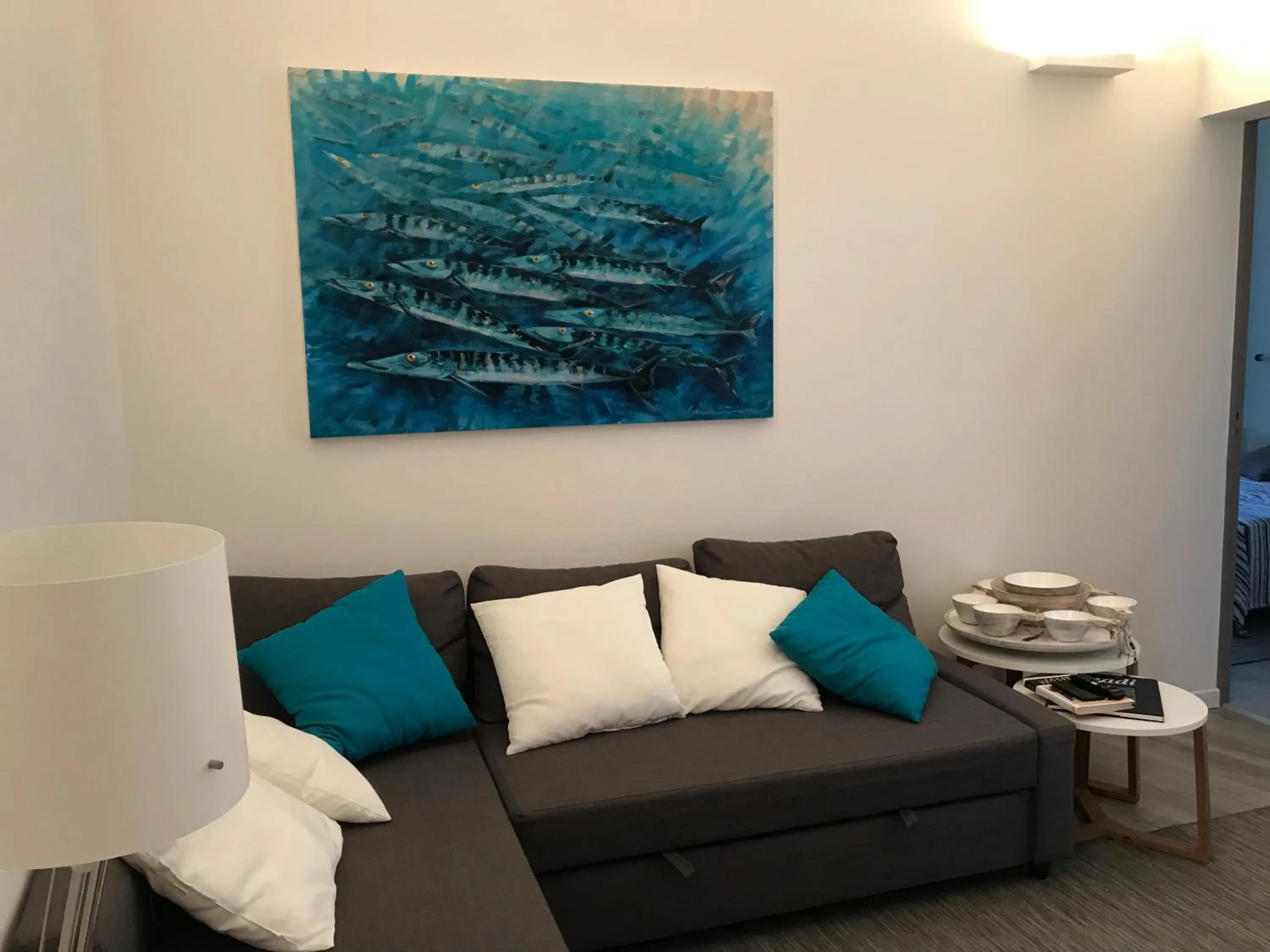Living room in Casa del Limone