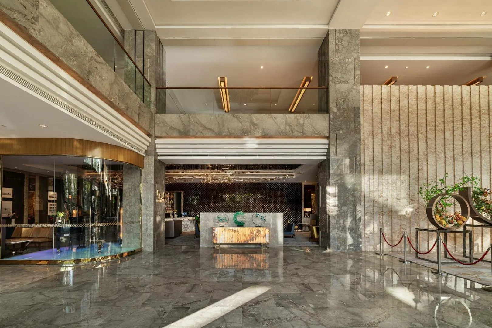 Lobby or reception in Juntai Hotel Xiamen
