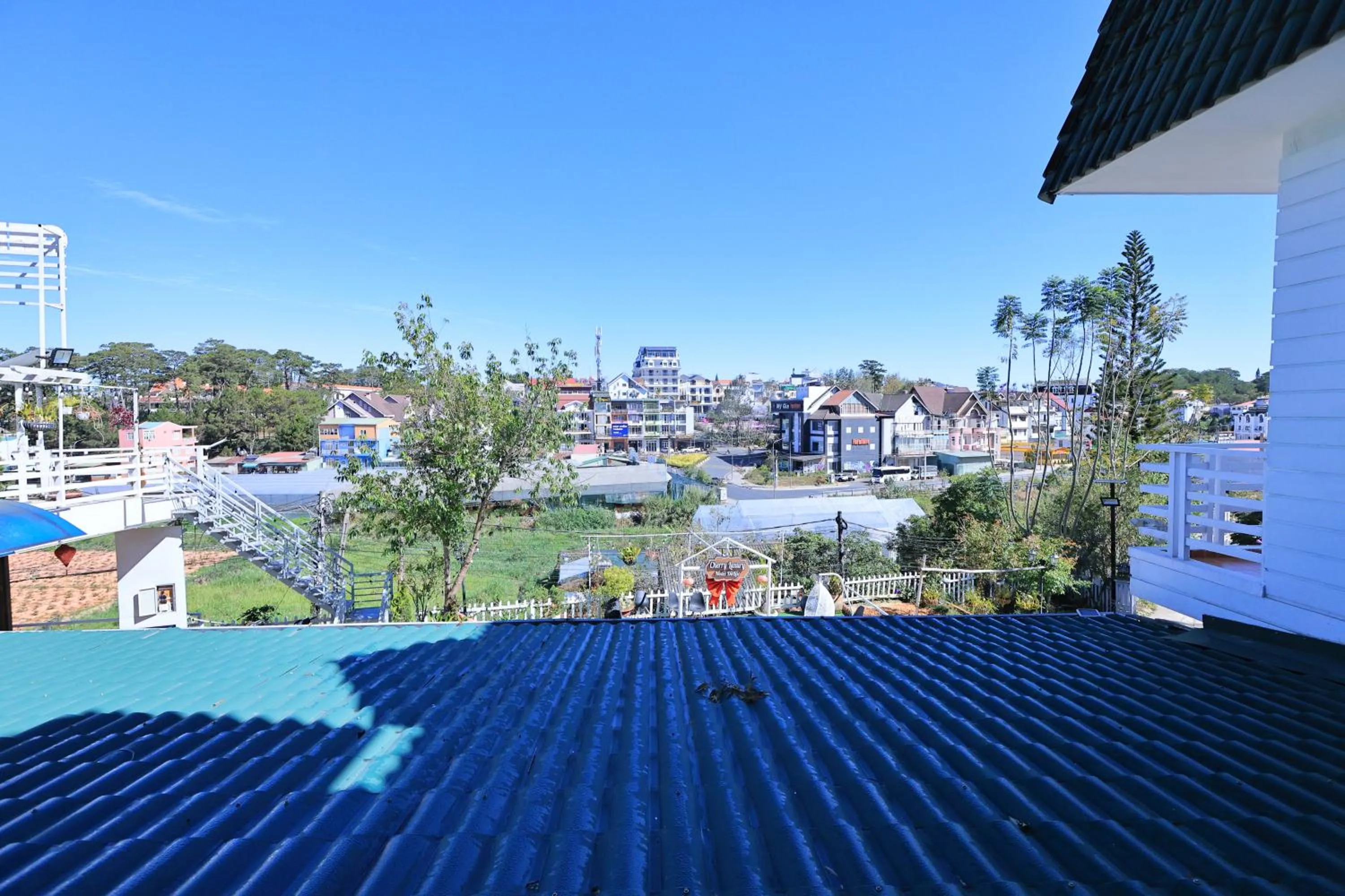 City view in Cherry Luxury Hotel