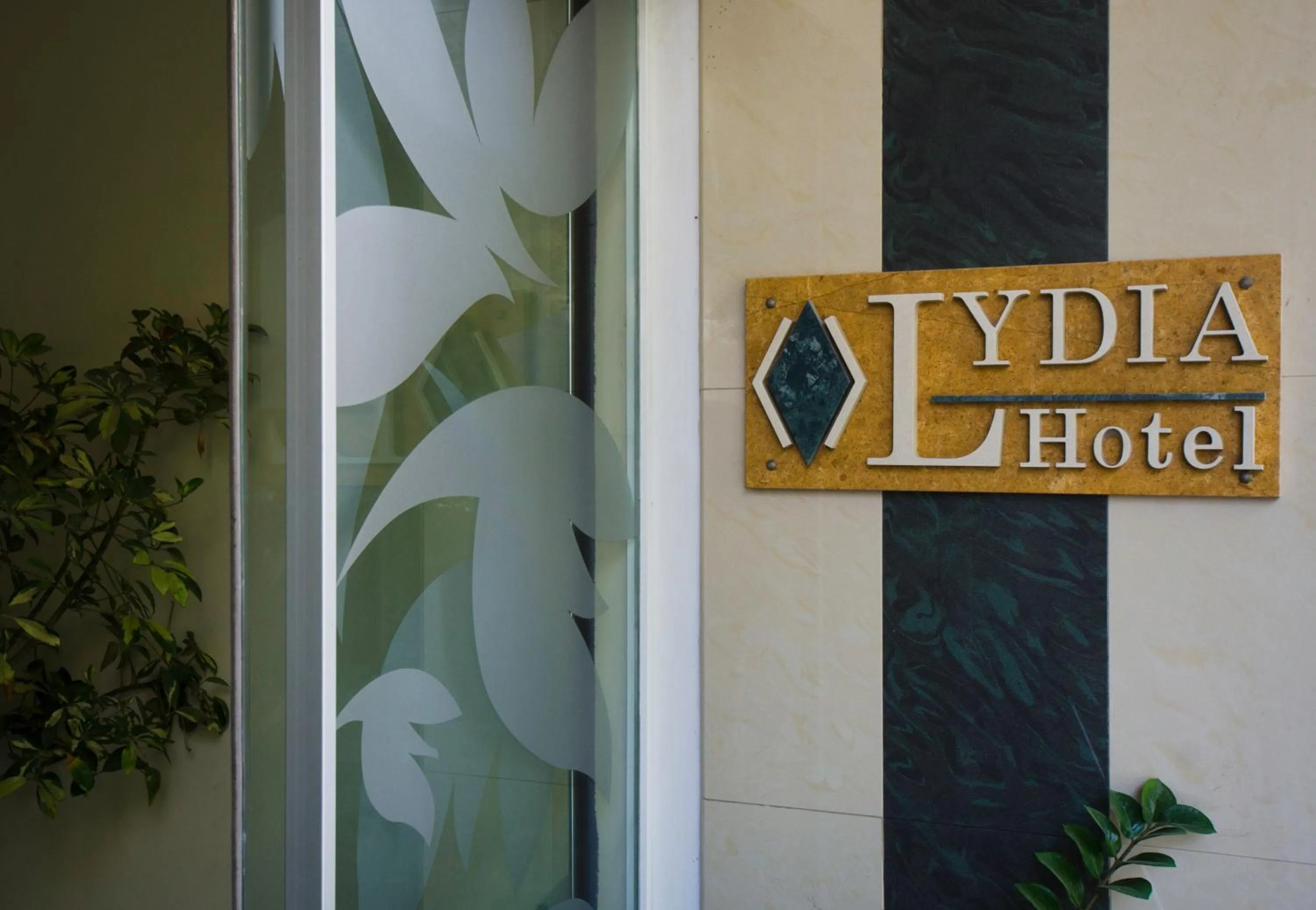Decorative detail in Lydia Hotel