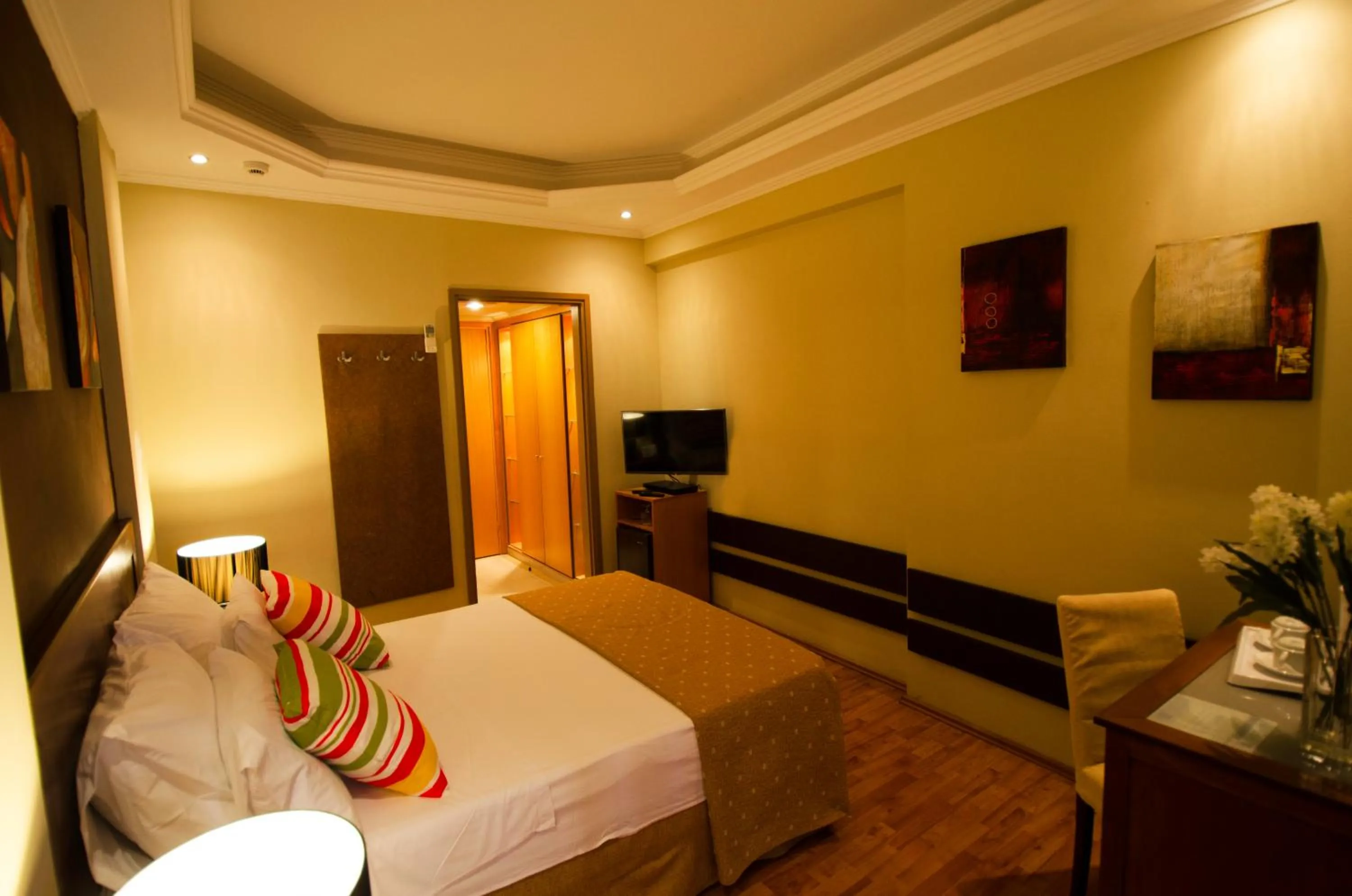 Bedroom in Lydia Hotel