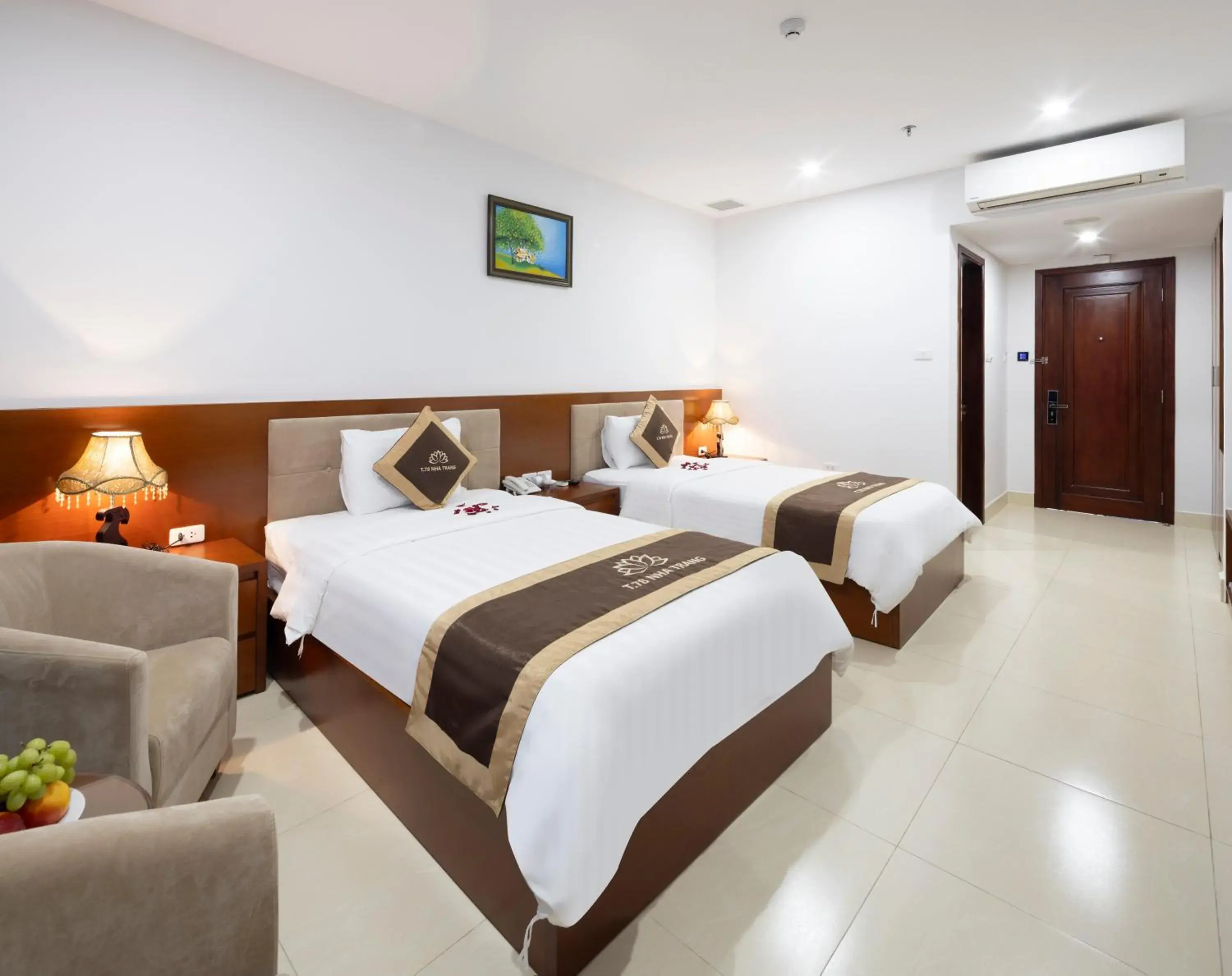 Twin Room with City View in T78 Nha Trang Hotel Twin Room with City View in T78 Nha Trang Hotel