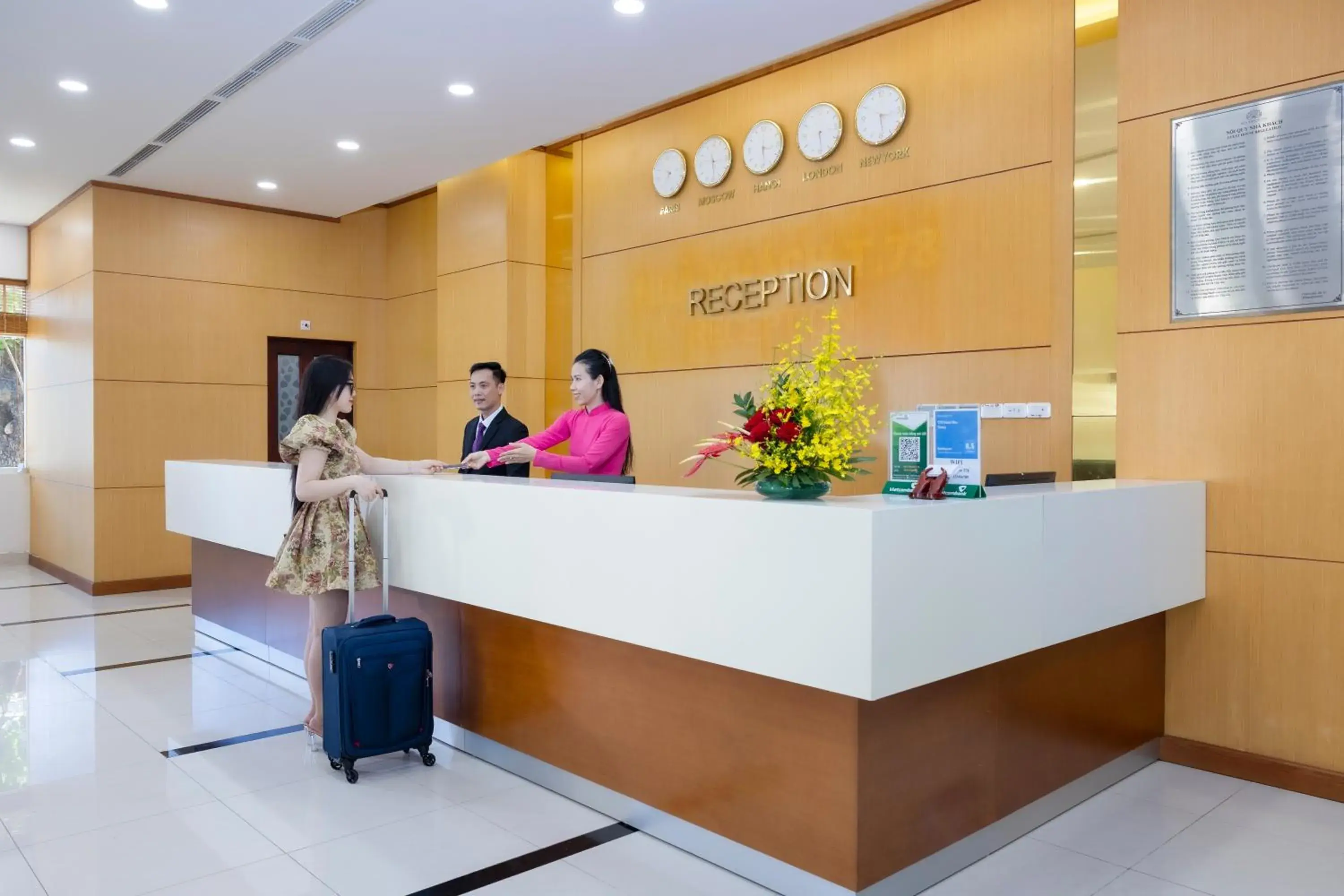 Lobby or reception in T78 Nha Trang Hotel Lobby or reception in T78 Nha Trang Hotel