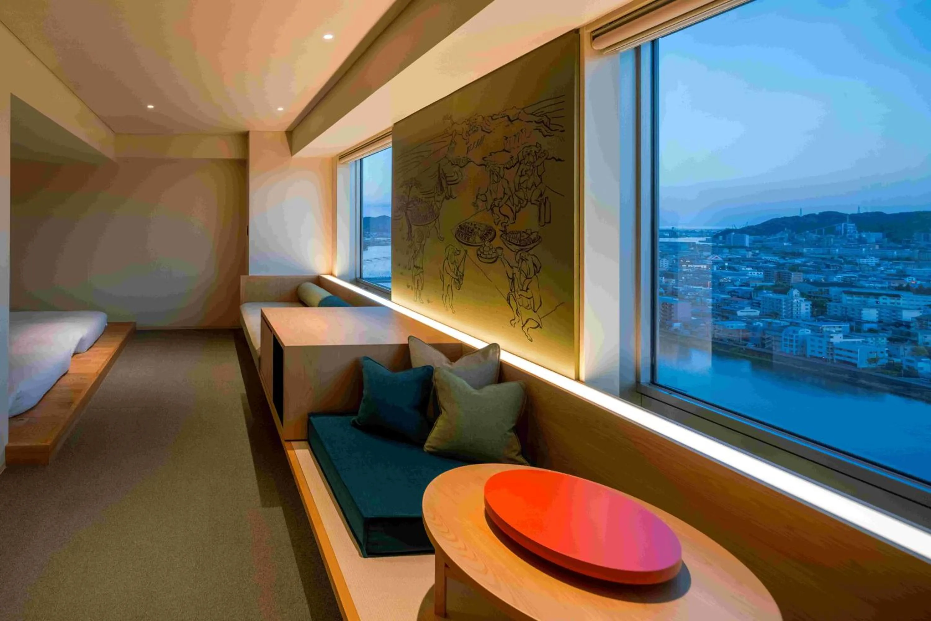 Photo of the whole room in OMO7 Kochi by Hoshino Resorts