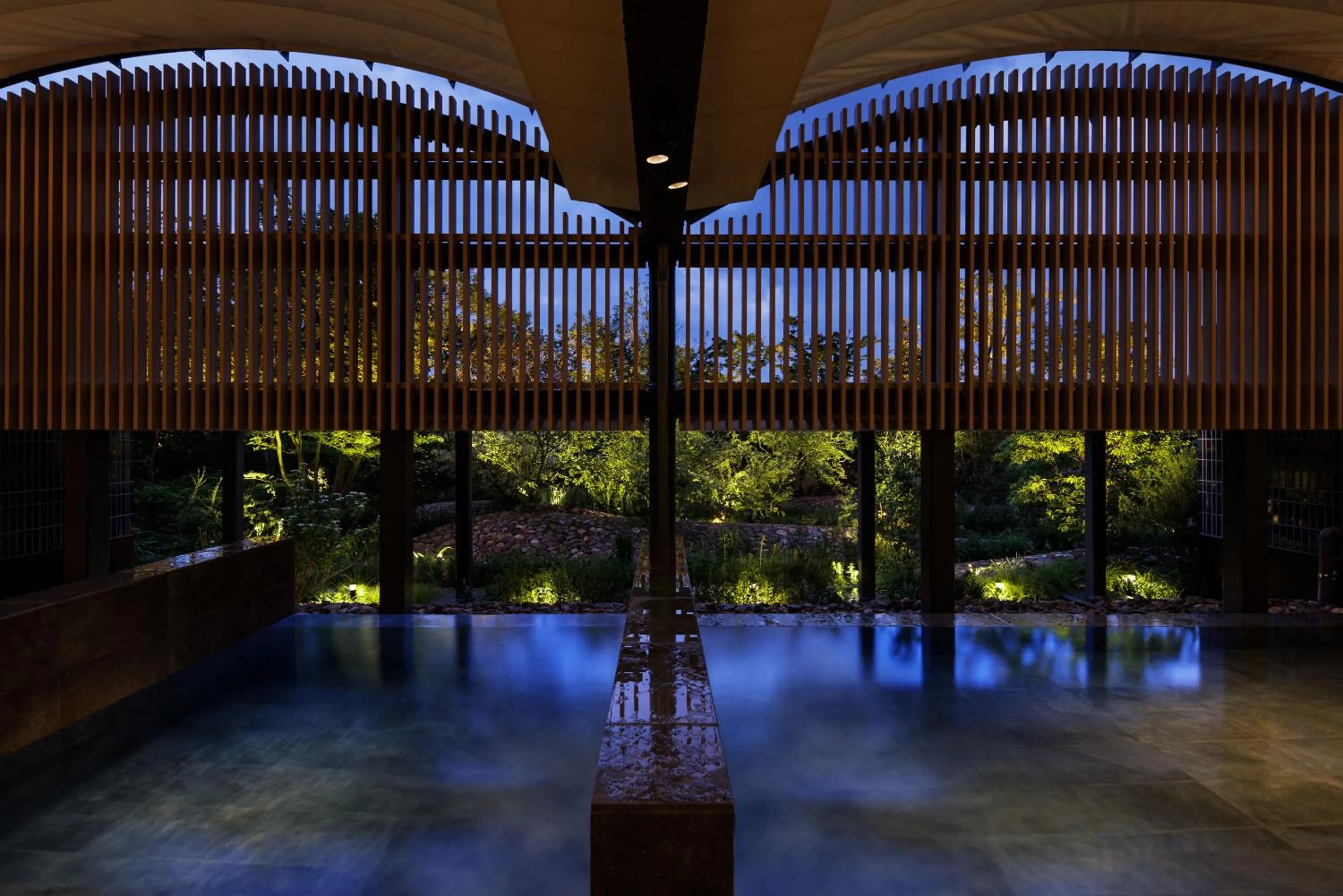 Open Air Bath in OMO7 Kochi by Hoshino Resorts