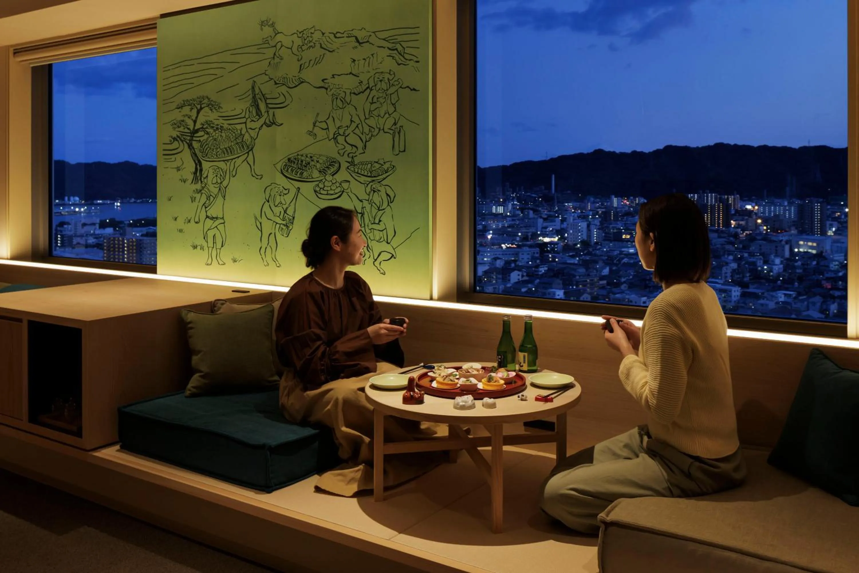 Photo of the whole room in OMO7 Kochi by Hoshino Resorts