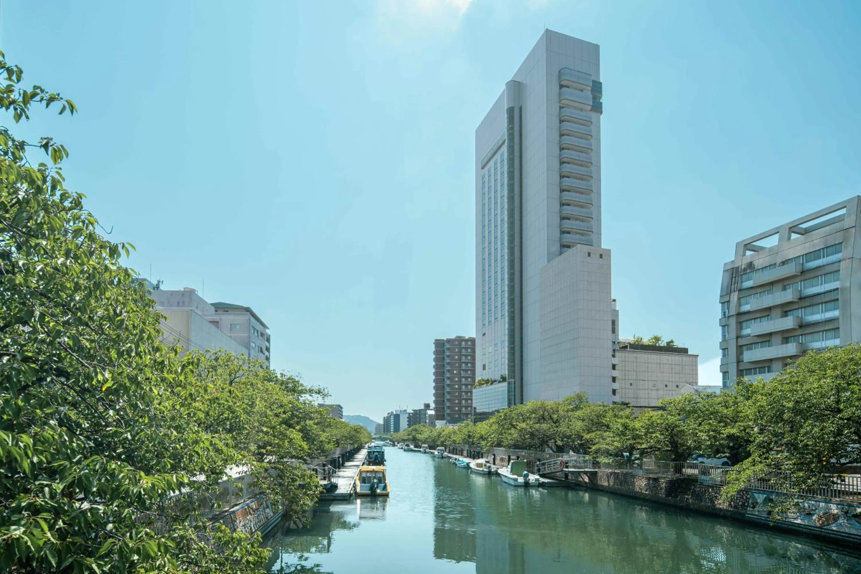 Property building in OMO7 Kochi by Hoshino Resorts