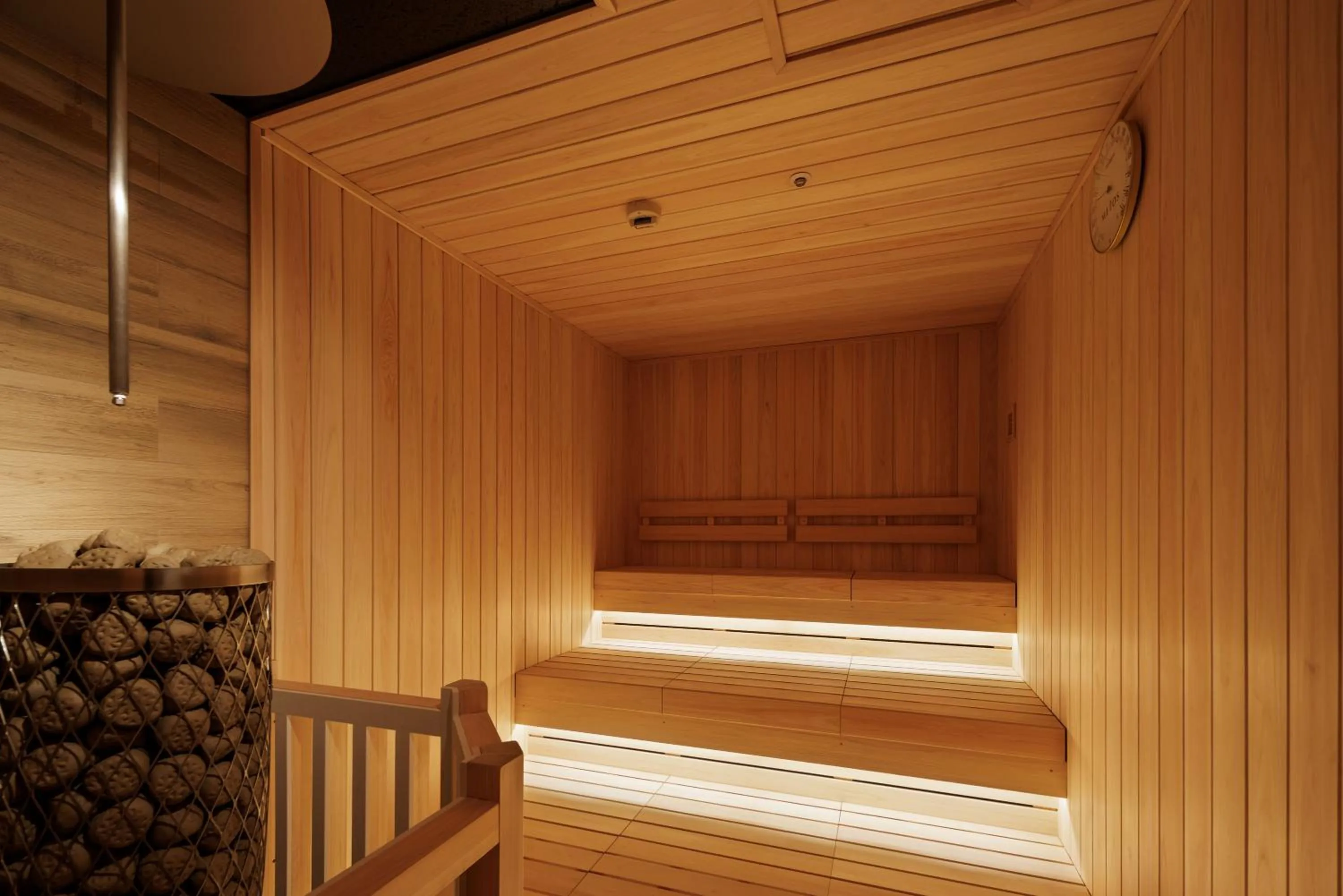 Sauna in OMO7 Kochi by Hoshino Resorts