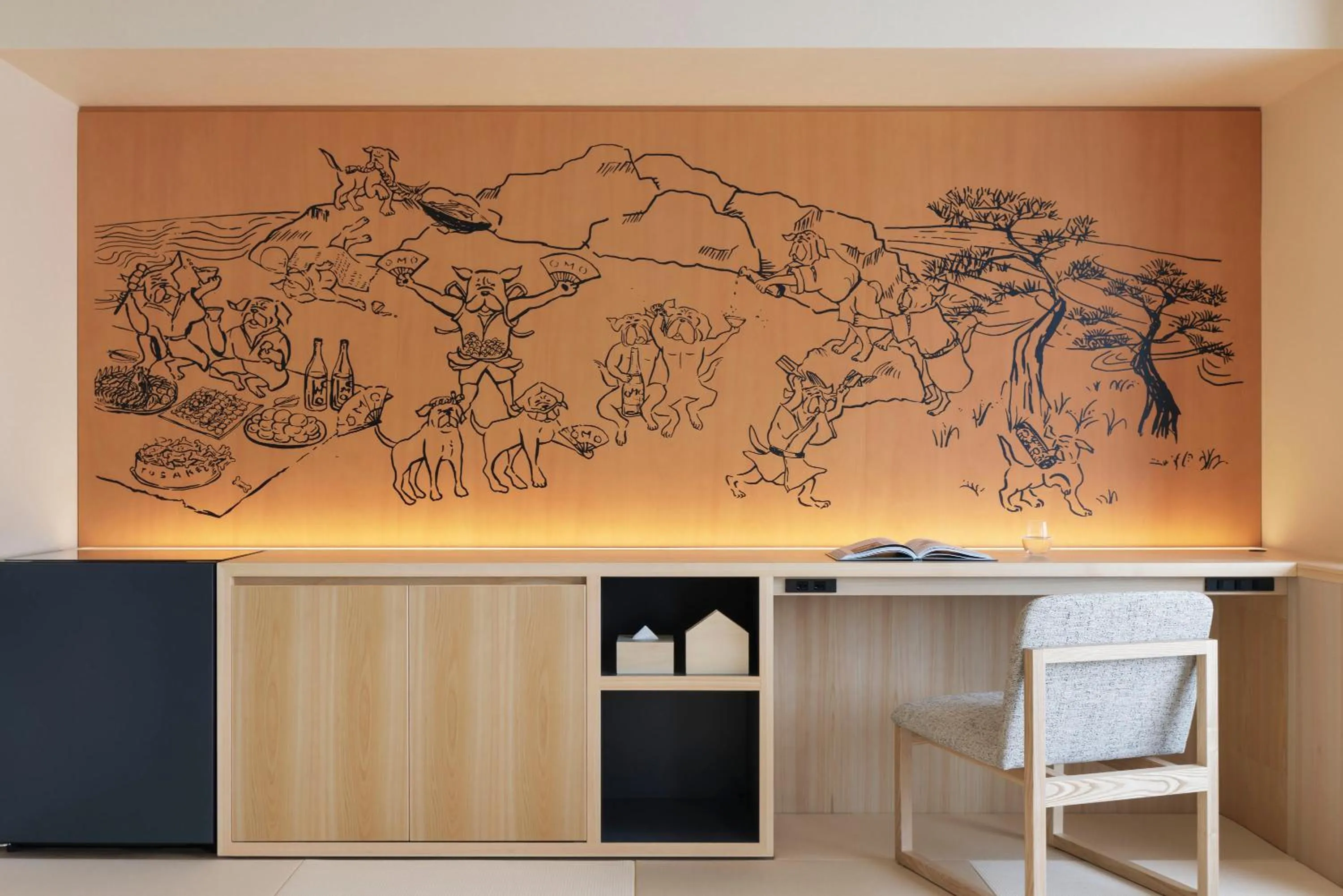 Photo of the whole room in OMO7 Kochi by Hoshino Resorts