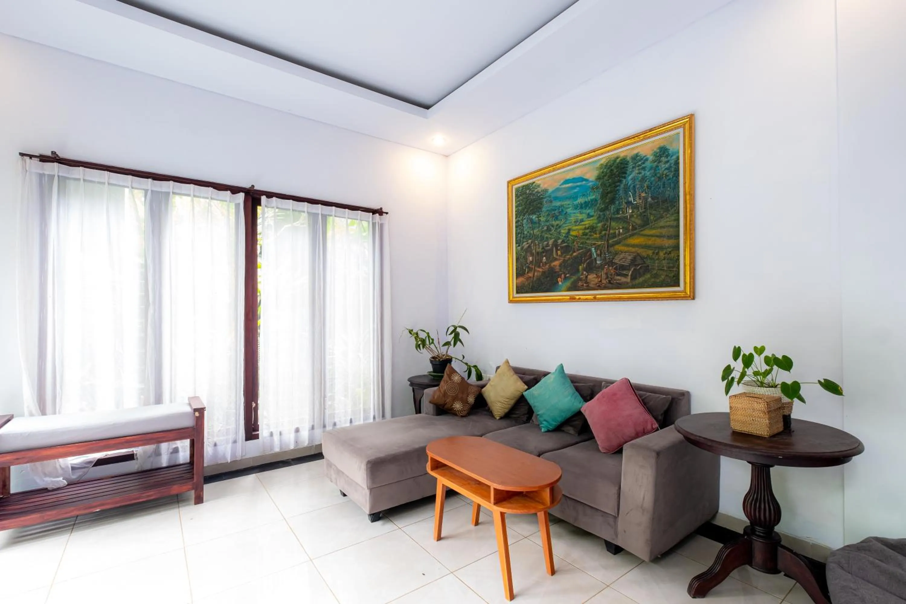 Living room in Villa Kubu Arya by Supala