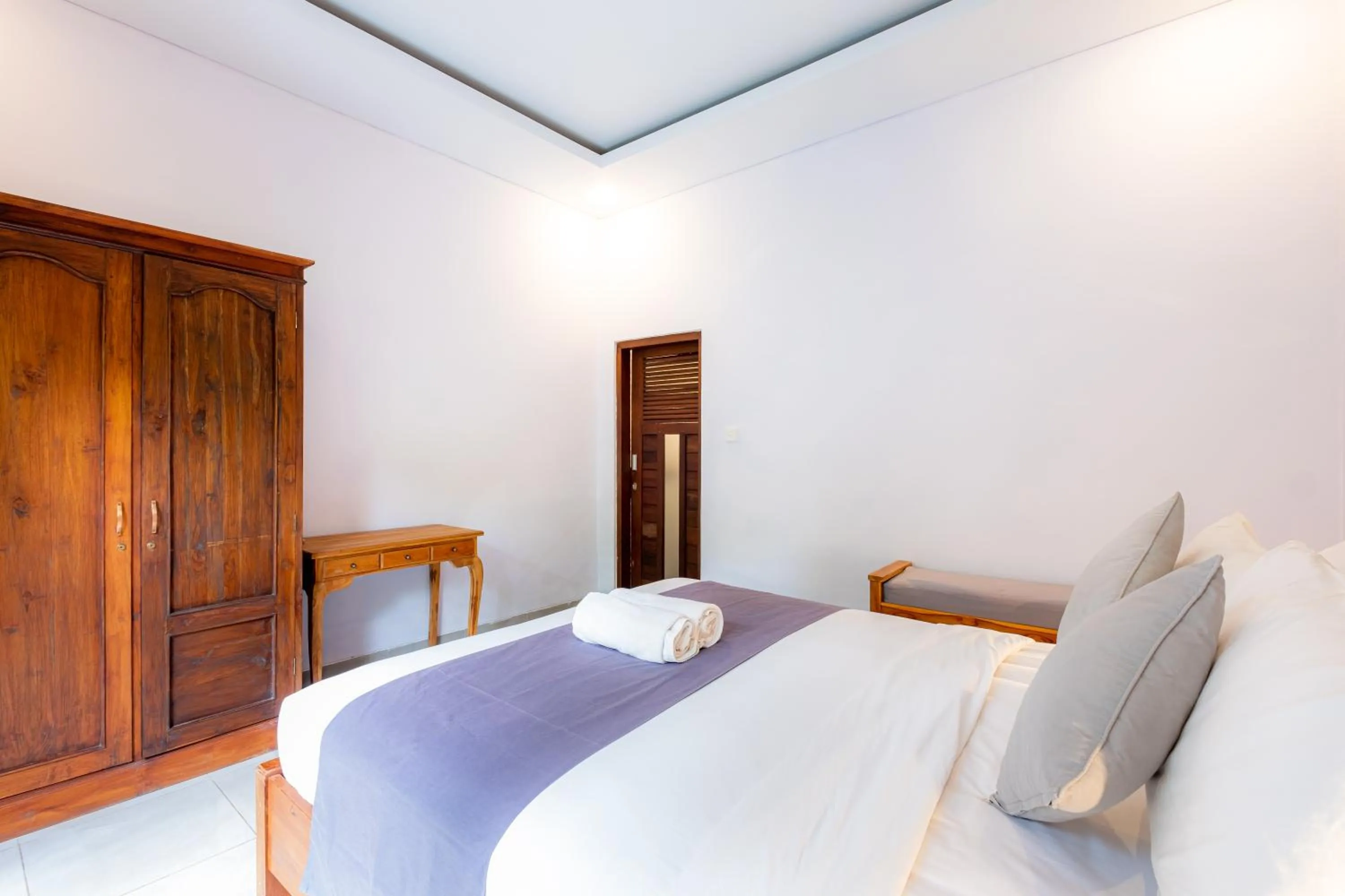 Bed in Villa Kubu Arya by Supala