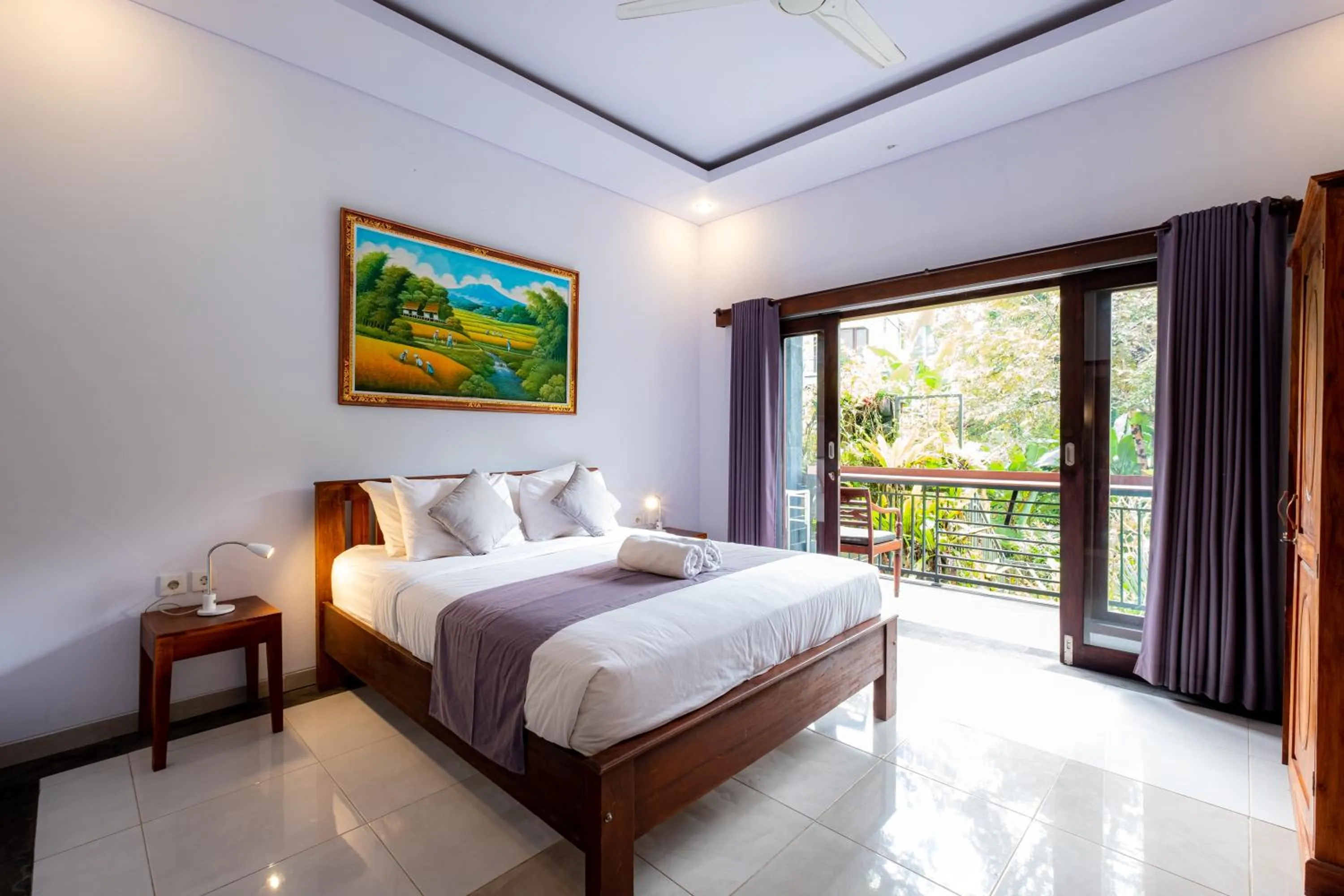 Bed in Villa Kubu Arya by Supala