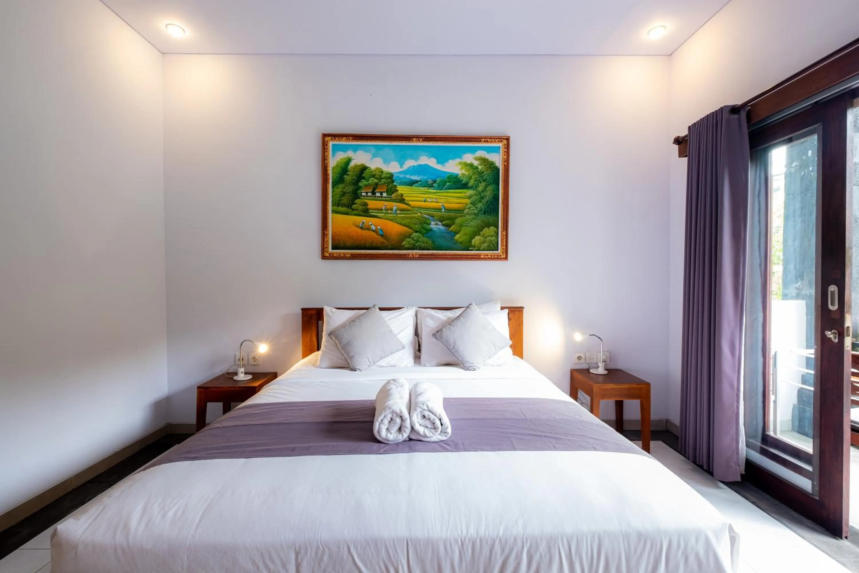 Bed in Villa Kubu Arya by Supala