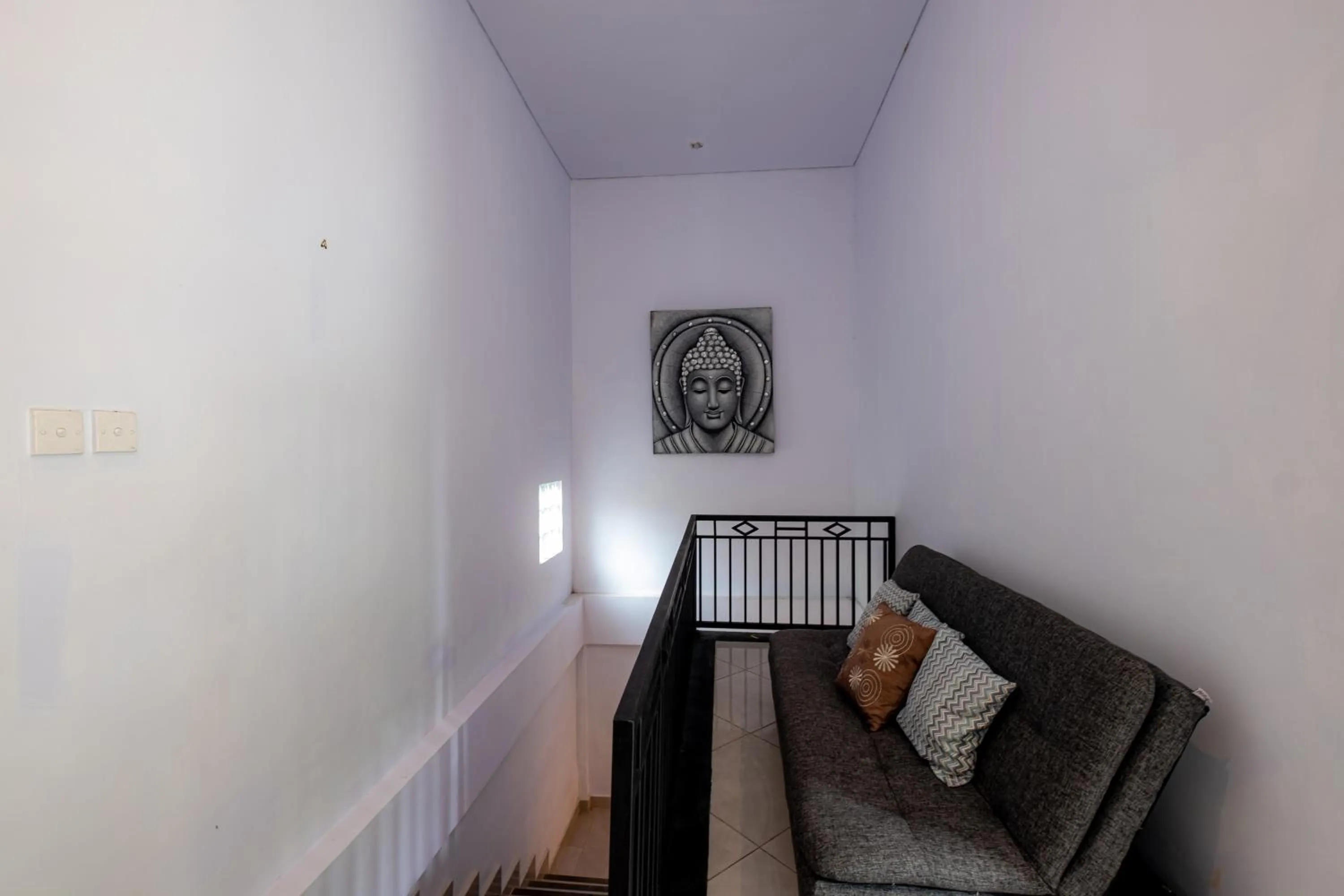 Seating area in Villa Kubu Arya by Supala