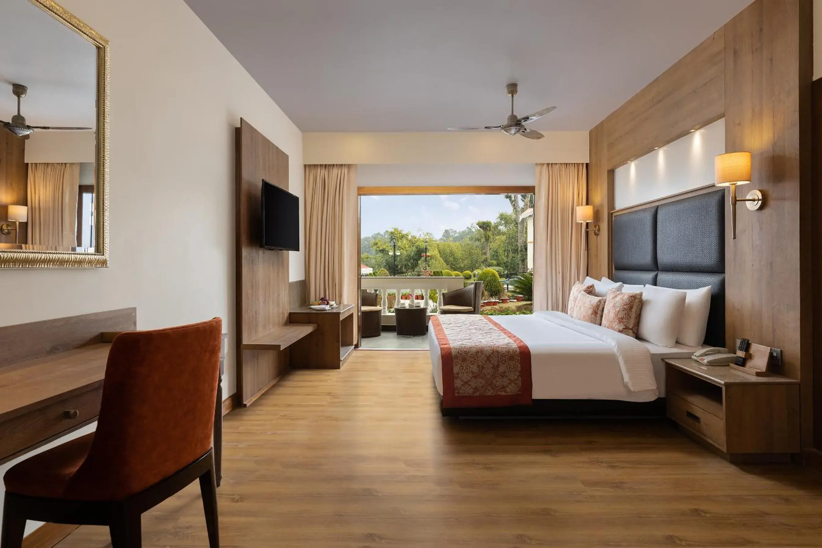Bed in Fortune Resort Kalimpong - Member ITC Hotels' Group Bed in Fortune Resort Kalimpong - Member ITC Hotels' Group