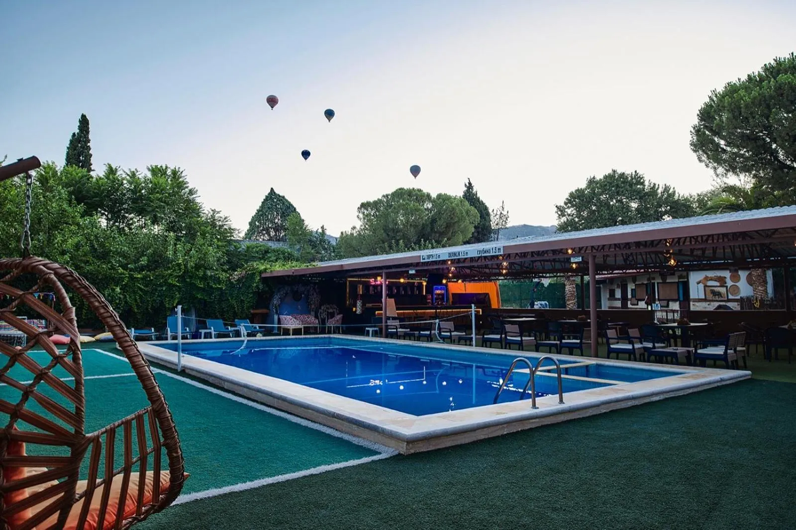 Garden in Apollon Garden Pamukkale