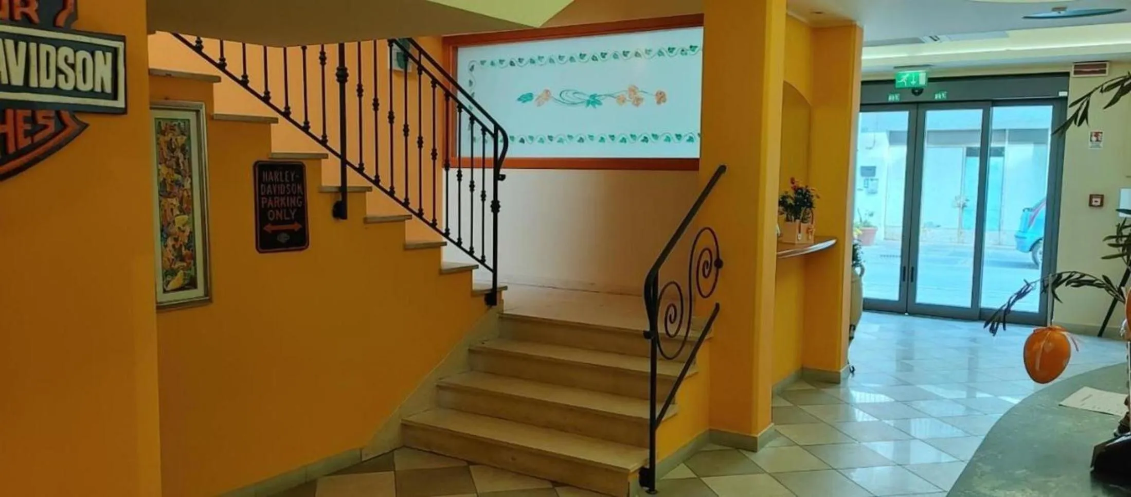 Lobby or reception in Hotel Adriatico