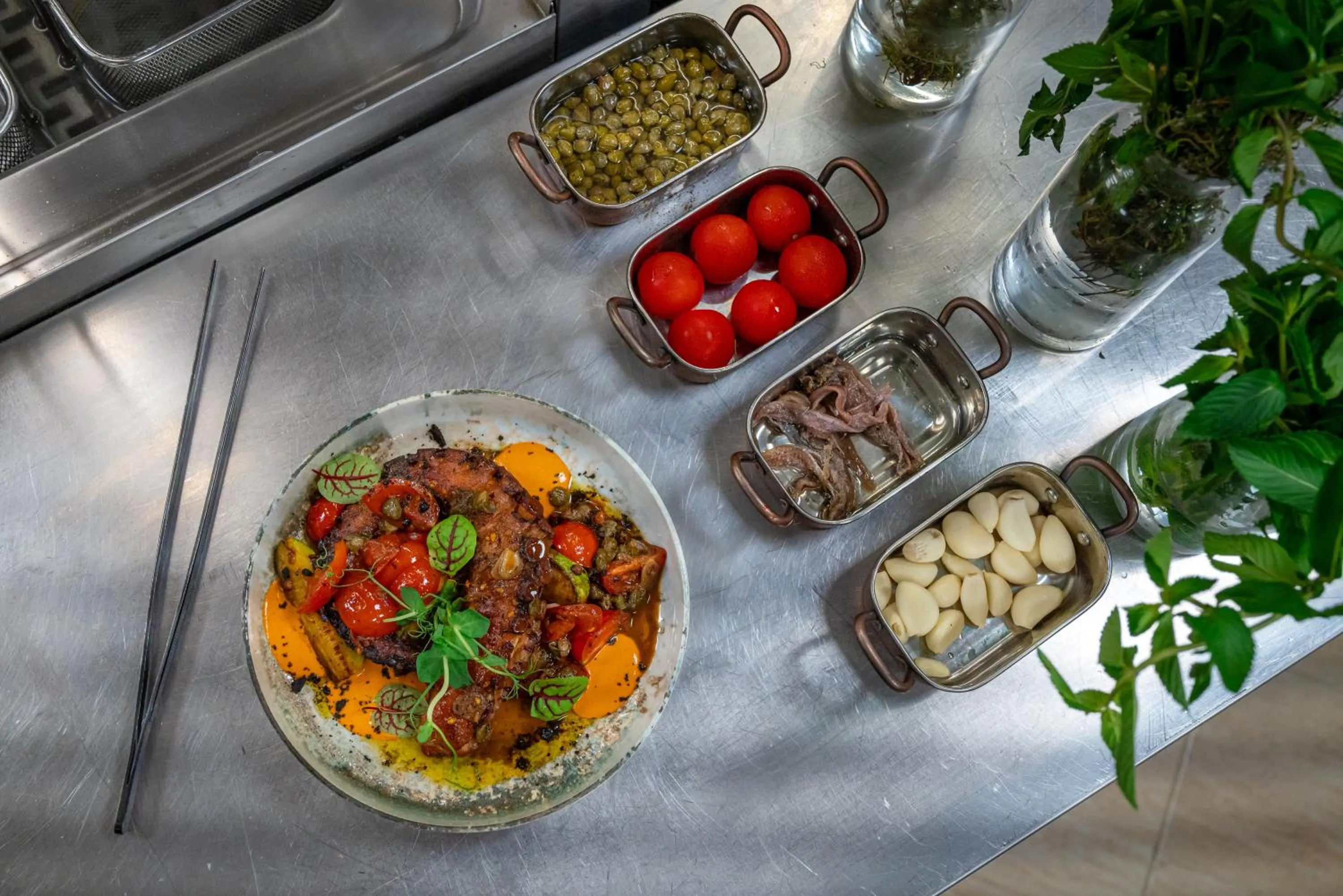 Food in Paradiso Dreams Hotel