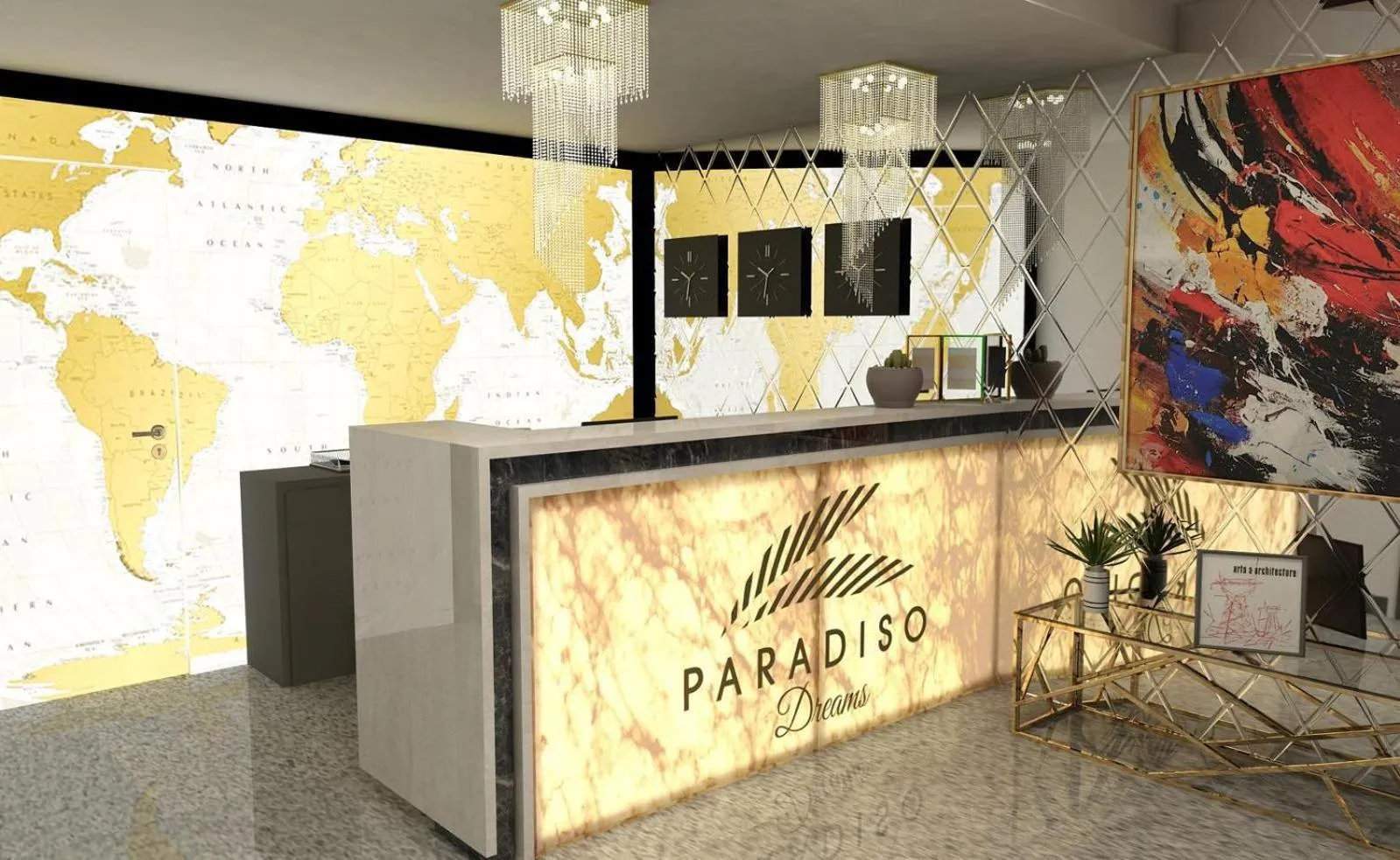 Property building in Paradiso Dreams Hotel