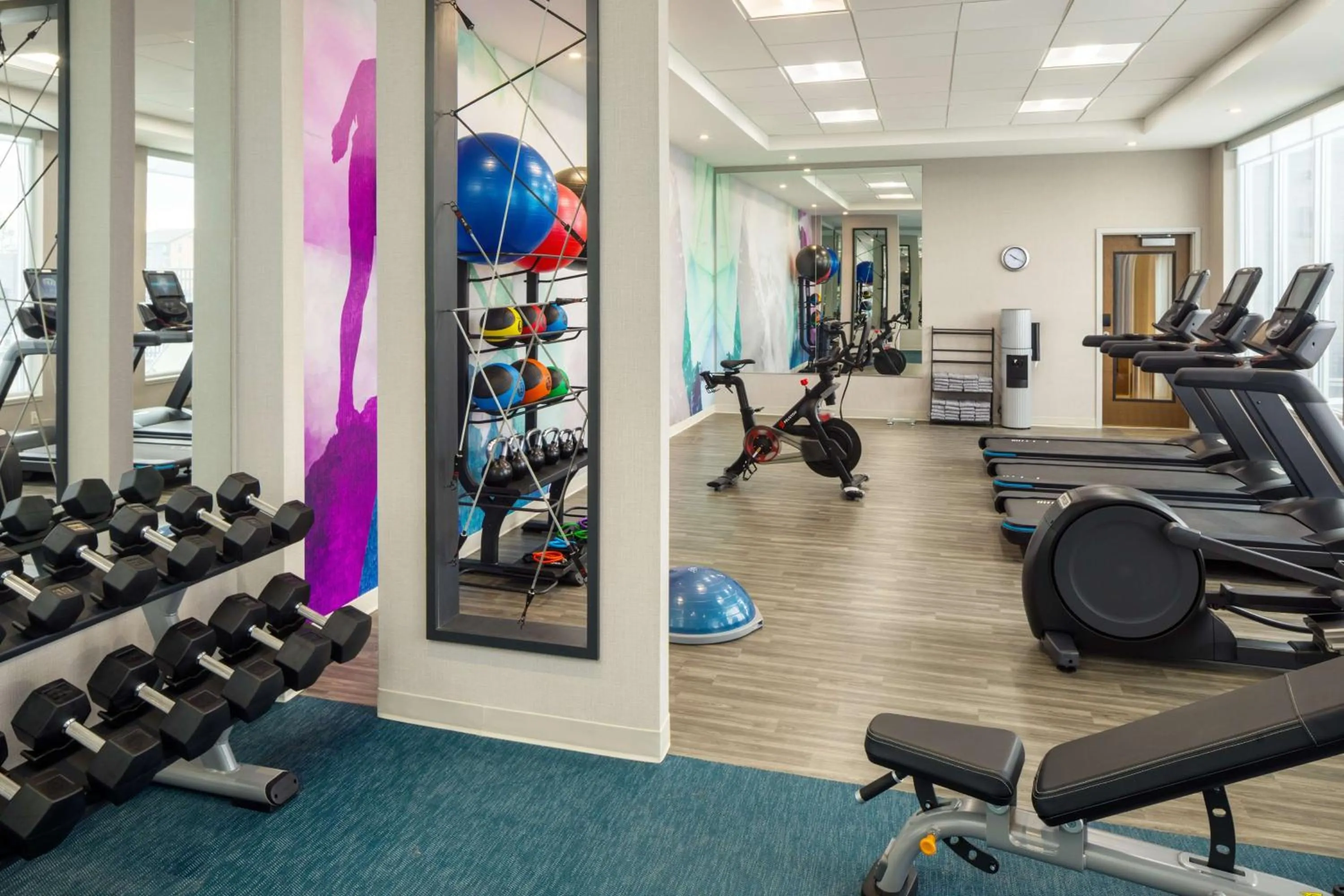 Fitness centre/facilities in Hyatt Place Boise-Meridian