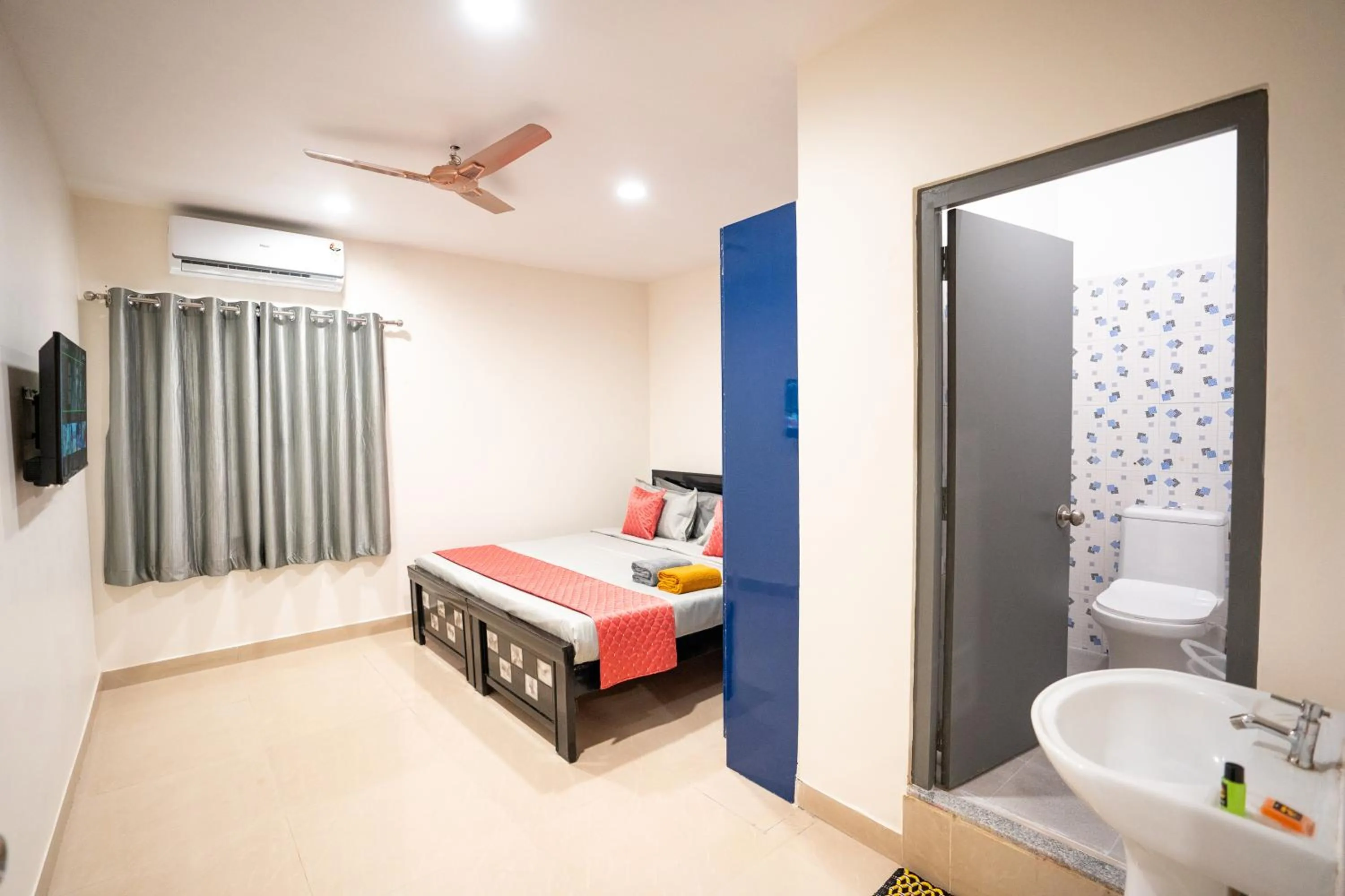 Bed in Yellow Bells Signature HITEC City