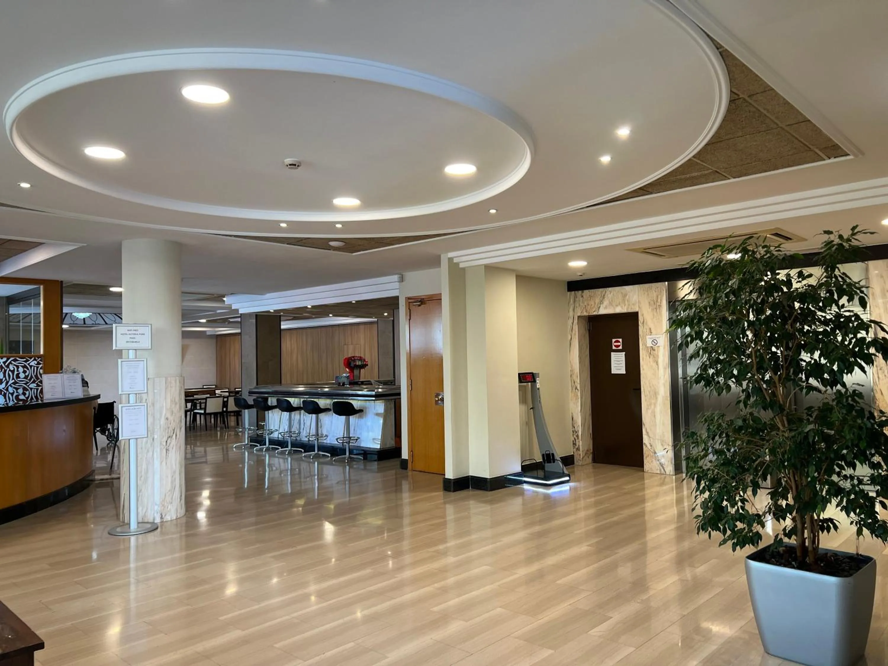 Lobby or reception in Hotel Astoria Park