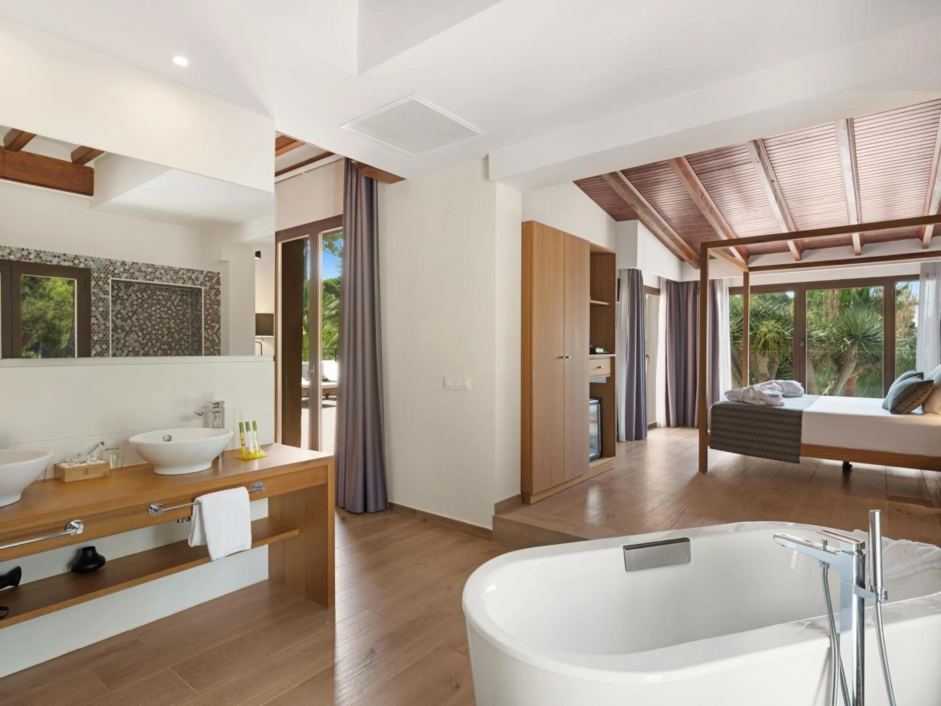 Bathroom, Bed in Tacande Portals