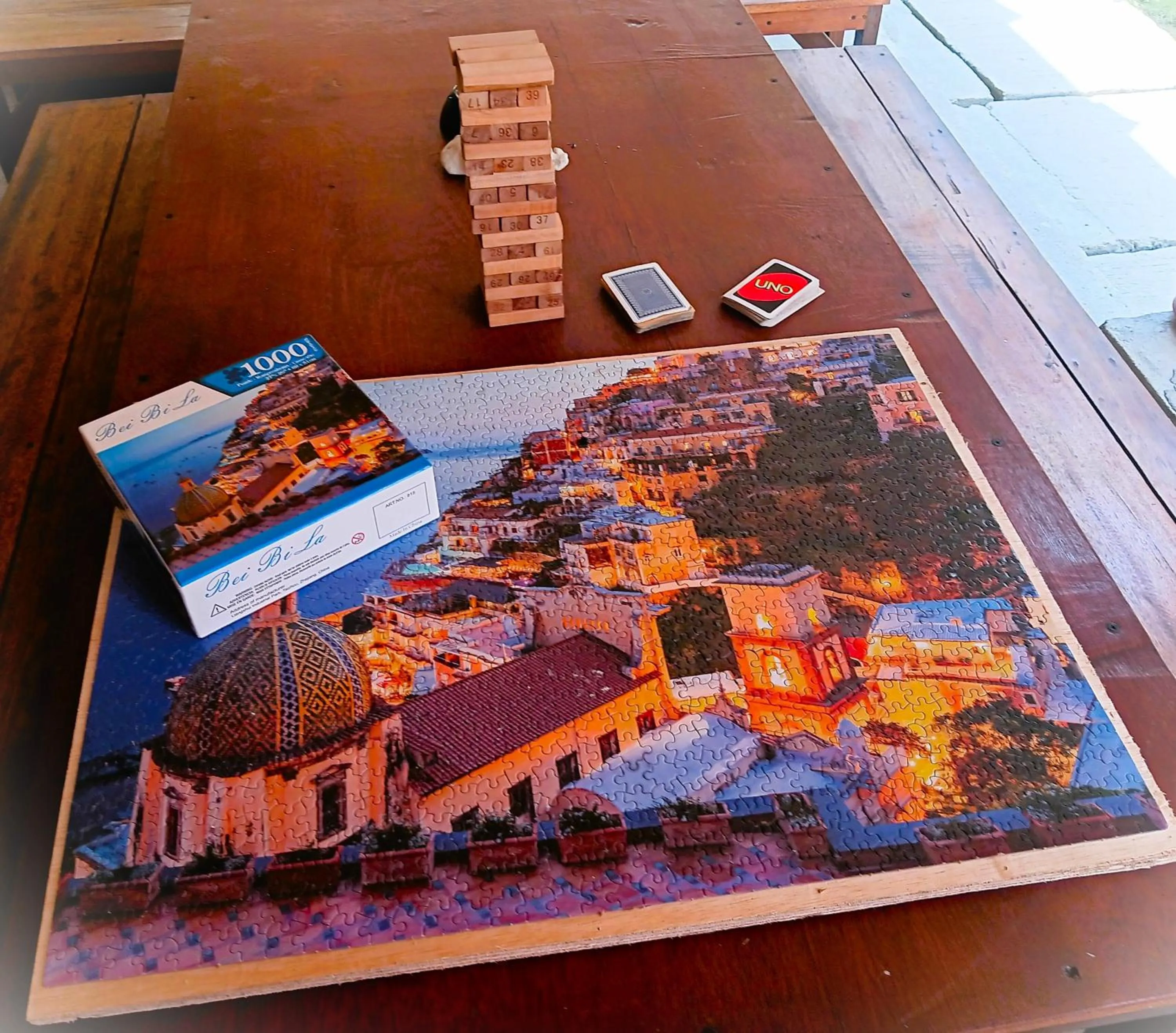 Game Room in Good Vibes Bungalows