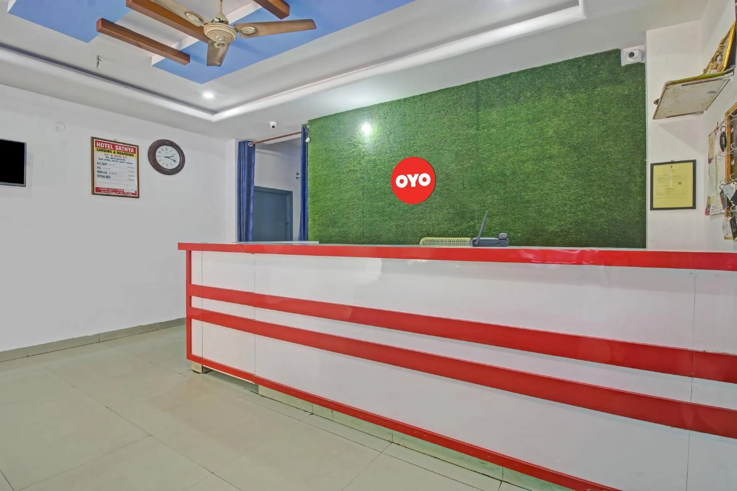 Lobby or reception in Hotel O Satya Inn
